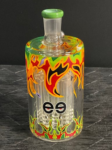 Preview pic of Cheech chili 🌶️ pepper 45 degree 14mm 10 Arm Tree Perc Ash Catcher