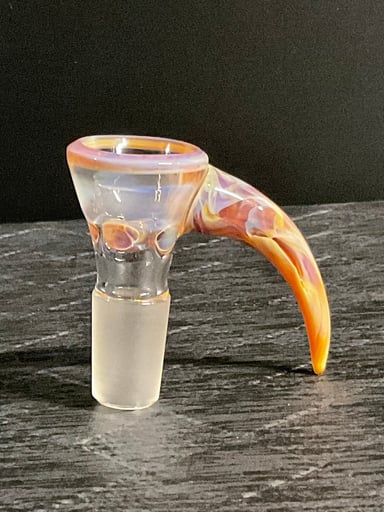 Preview pic of BenWa Fumed AP Amber Purple 4 hole 18mm xxl extra extra large Slide