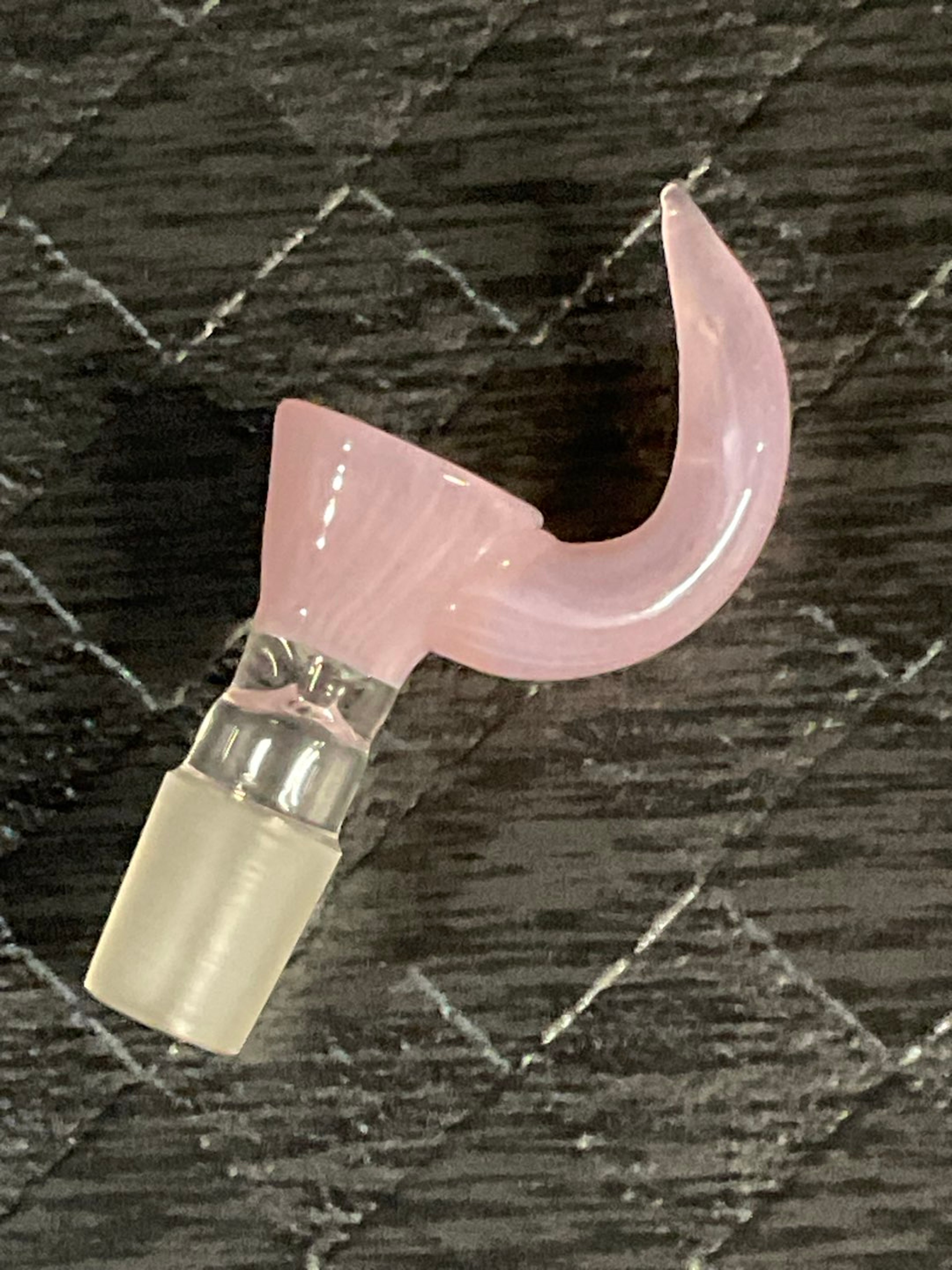 Preview pic of Pink Purple 18mm 1 hole Horned Slide