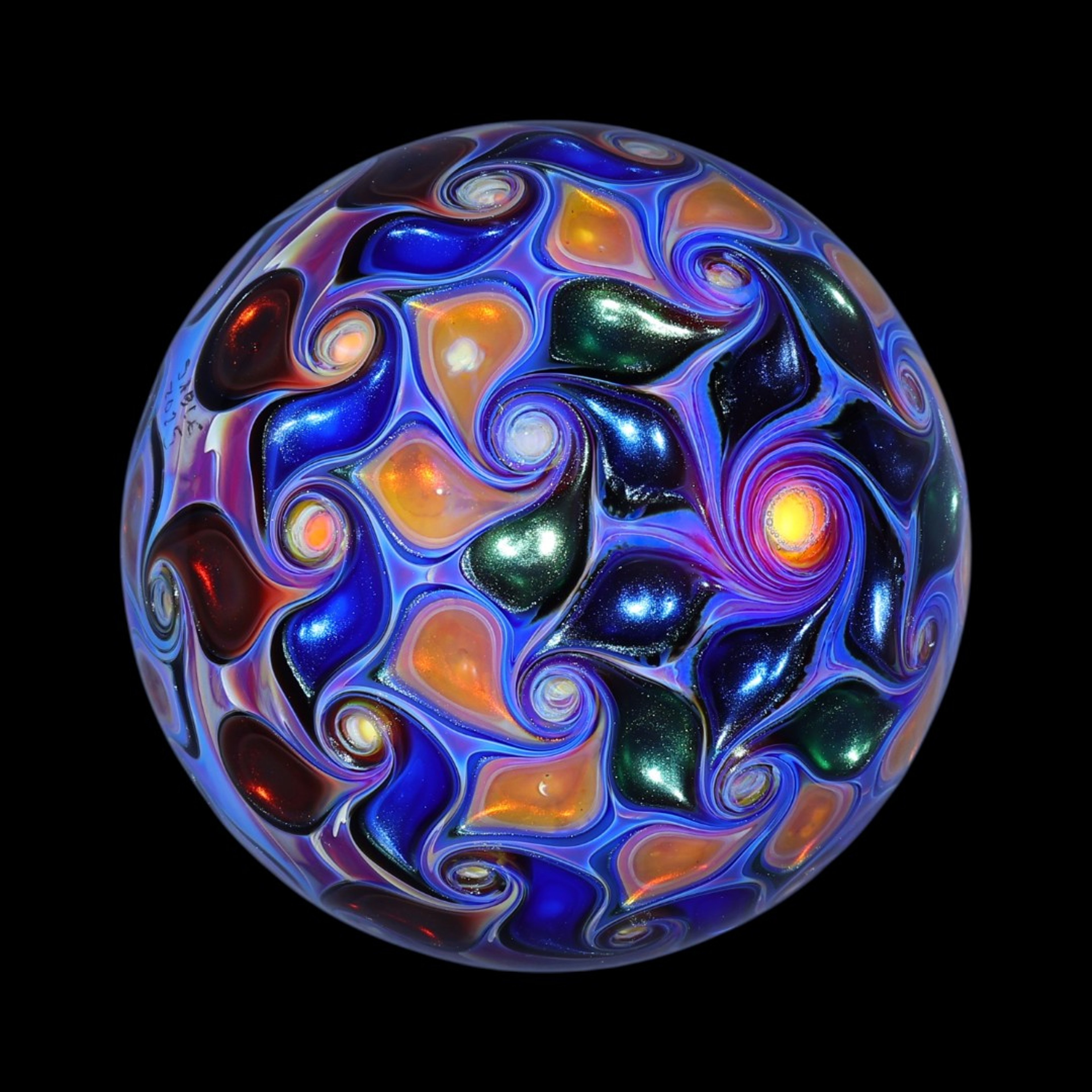 Preview pic of Josh Sable 2025 Pinwheel Marble 1.47"