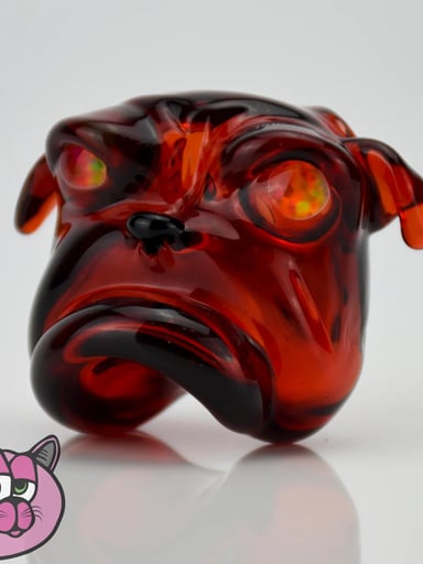 Preview pic of Swanny Glass Bully Pendant