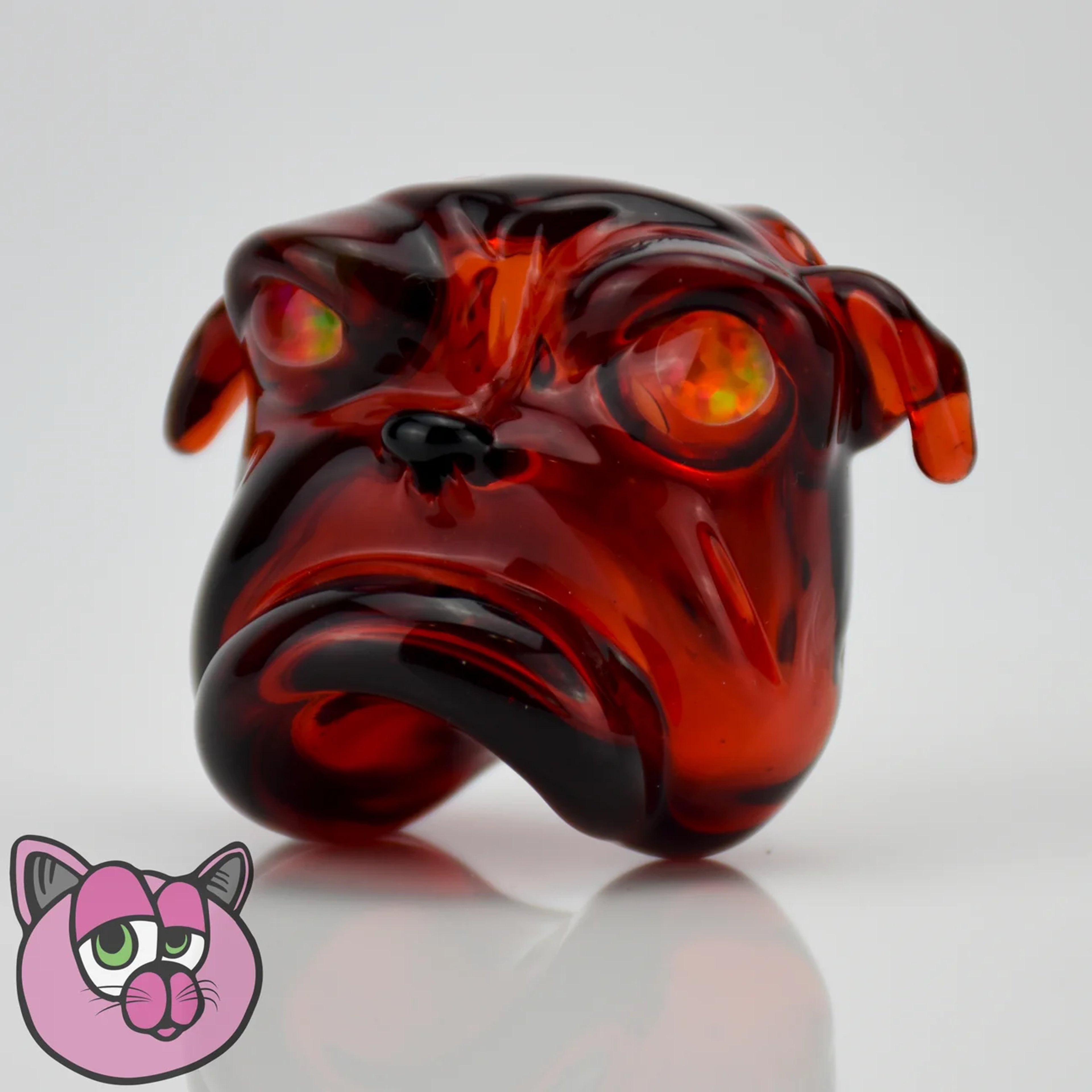 Swanny Glass Bully Pendant image 0