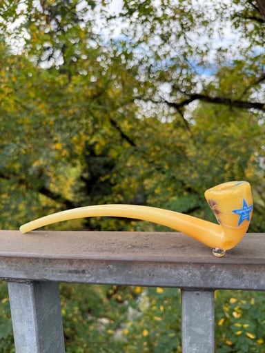 Preview pic of Starfish designs Gandolf Glass hand pipe