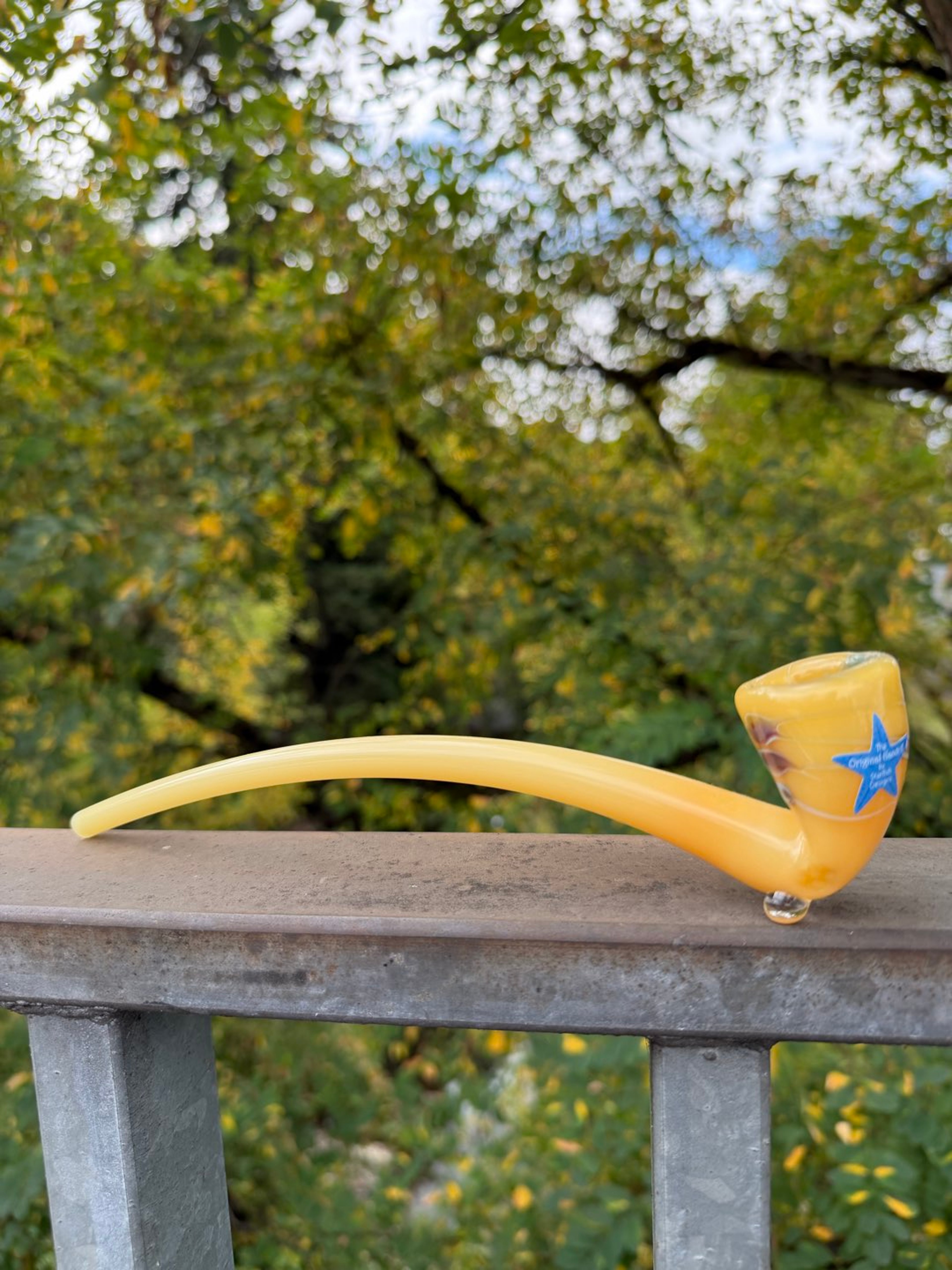 Starfish designs Gandolf Glass hand pipe image 0