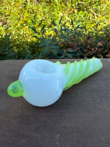Preview pic of Chameleon Glass slyme twist hand pipe