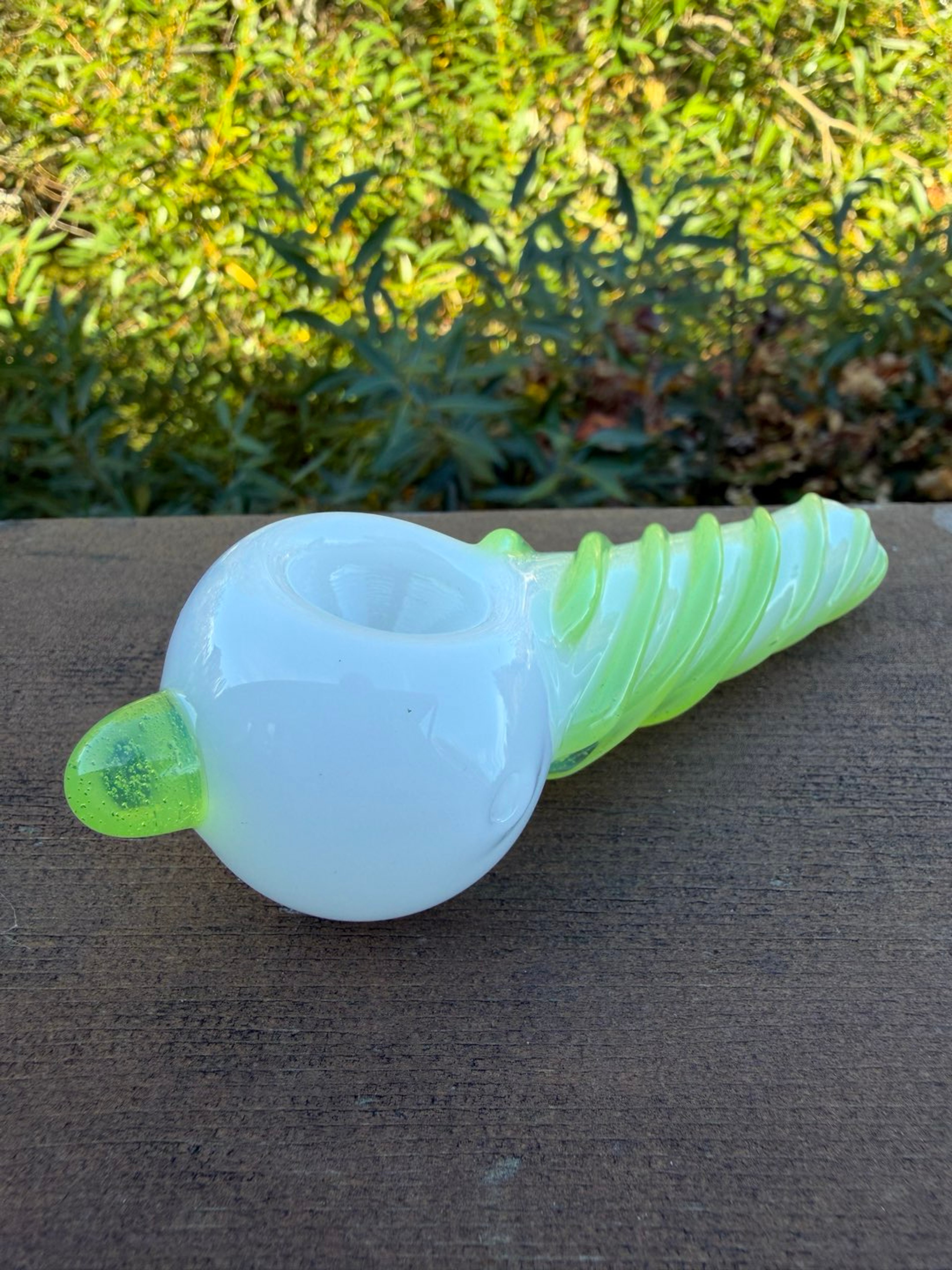 Chameleon Glass slyme twist hand pipe image 0
