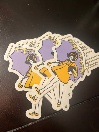 Preview pic of 3 Slinger Apparel "Hash Rosin Girl" Stickers