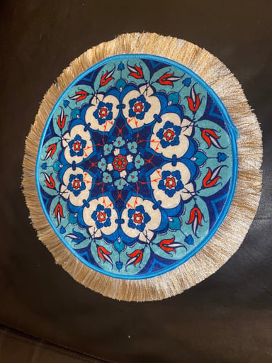 Preview pic of Dabhali blue mandala