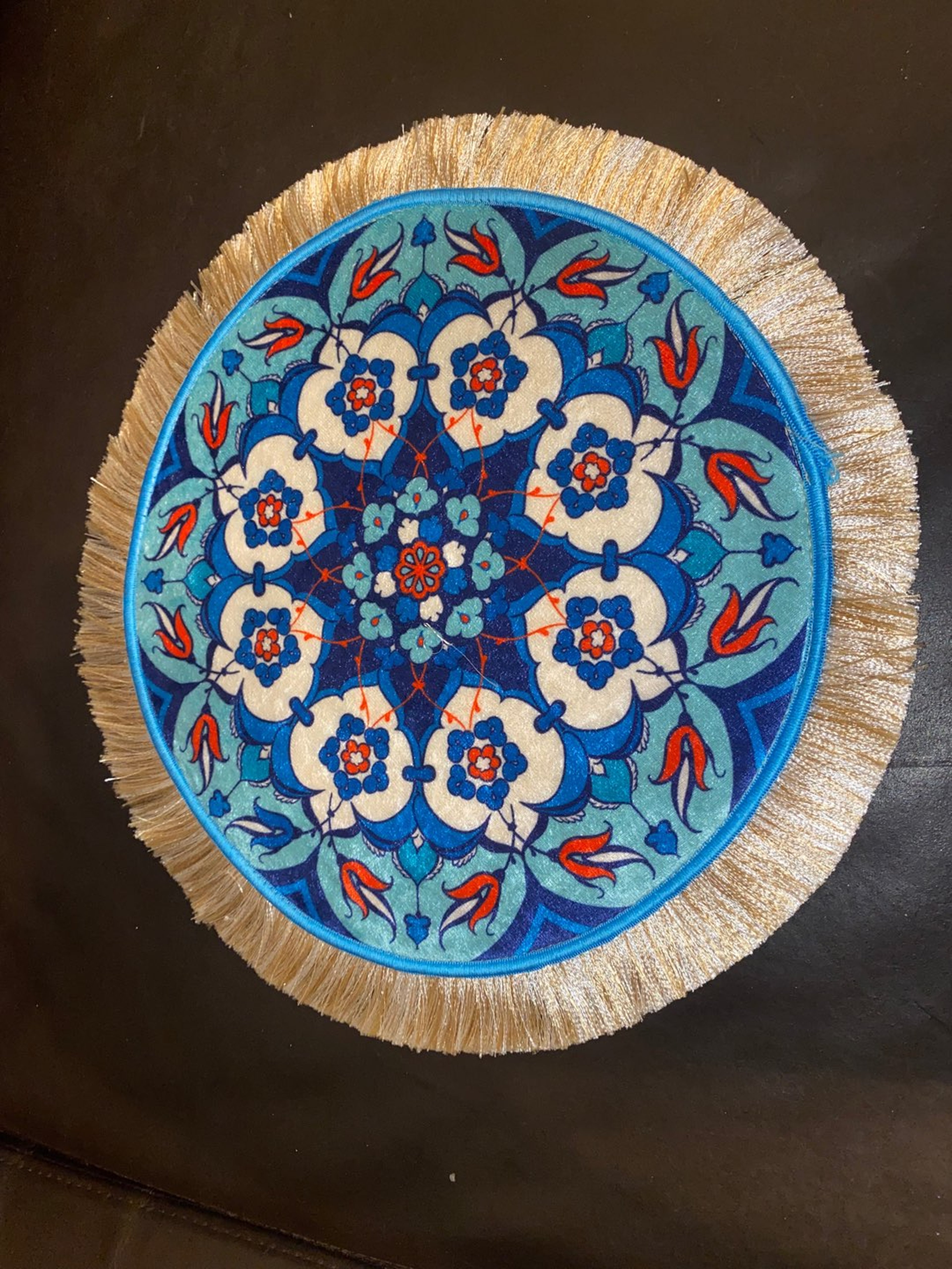 Dabhali blue mandala image 0