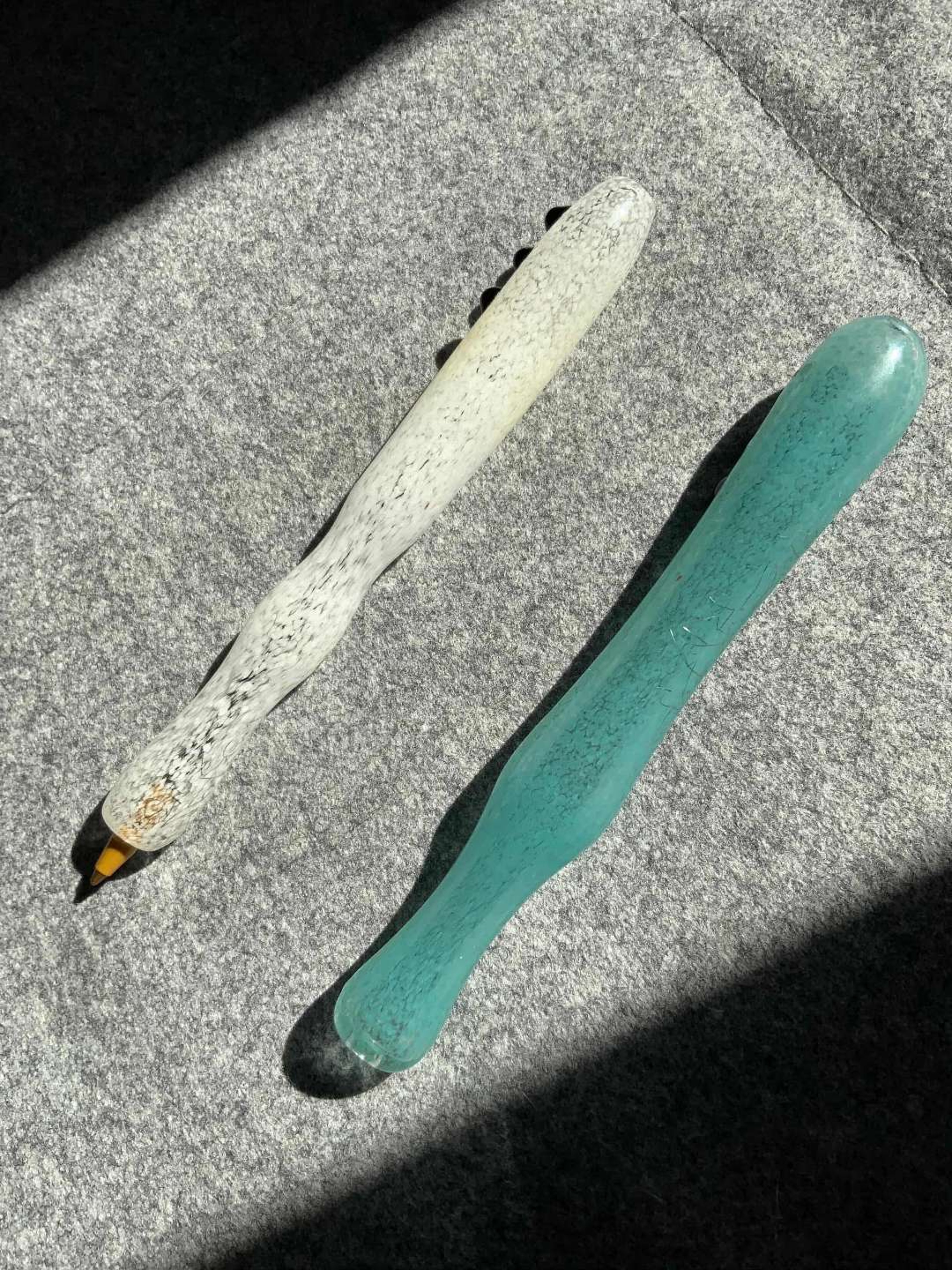 salt glass pens super rare two pack image 0