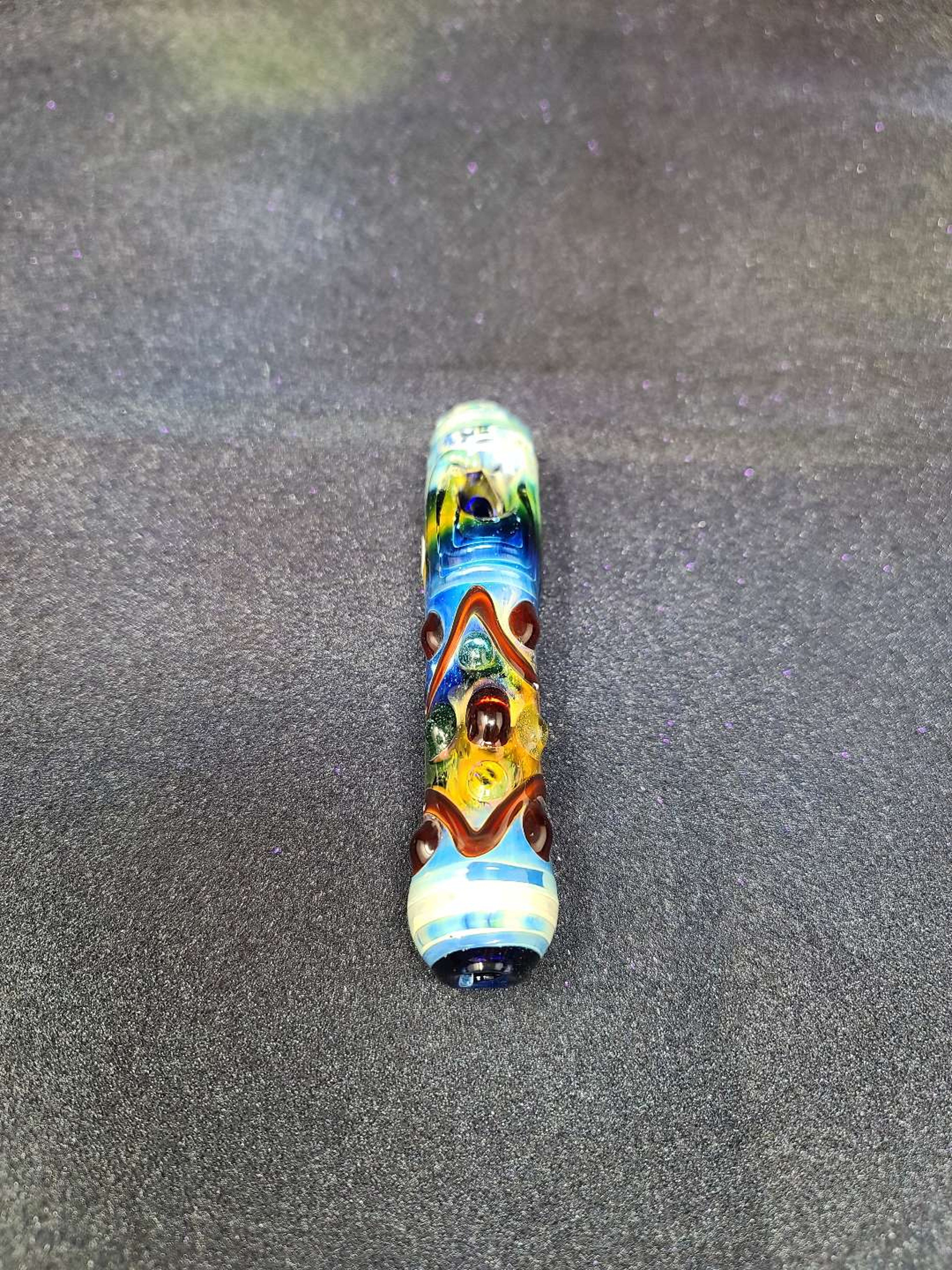 Izlow Glass - Decorated Steamroller image 0