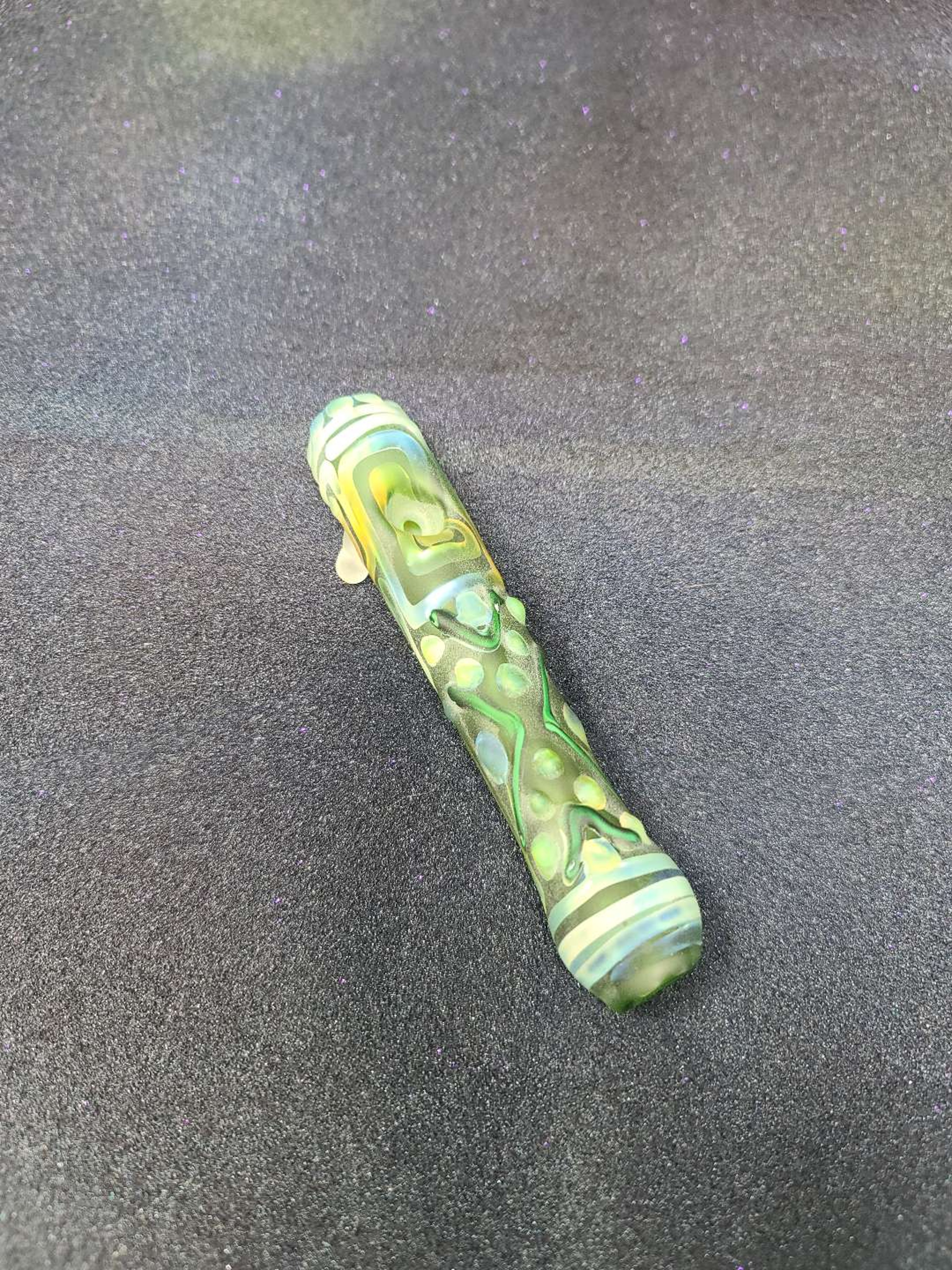 Izlow Glass - Sandblasted Steamroller image 0