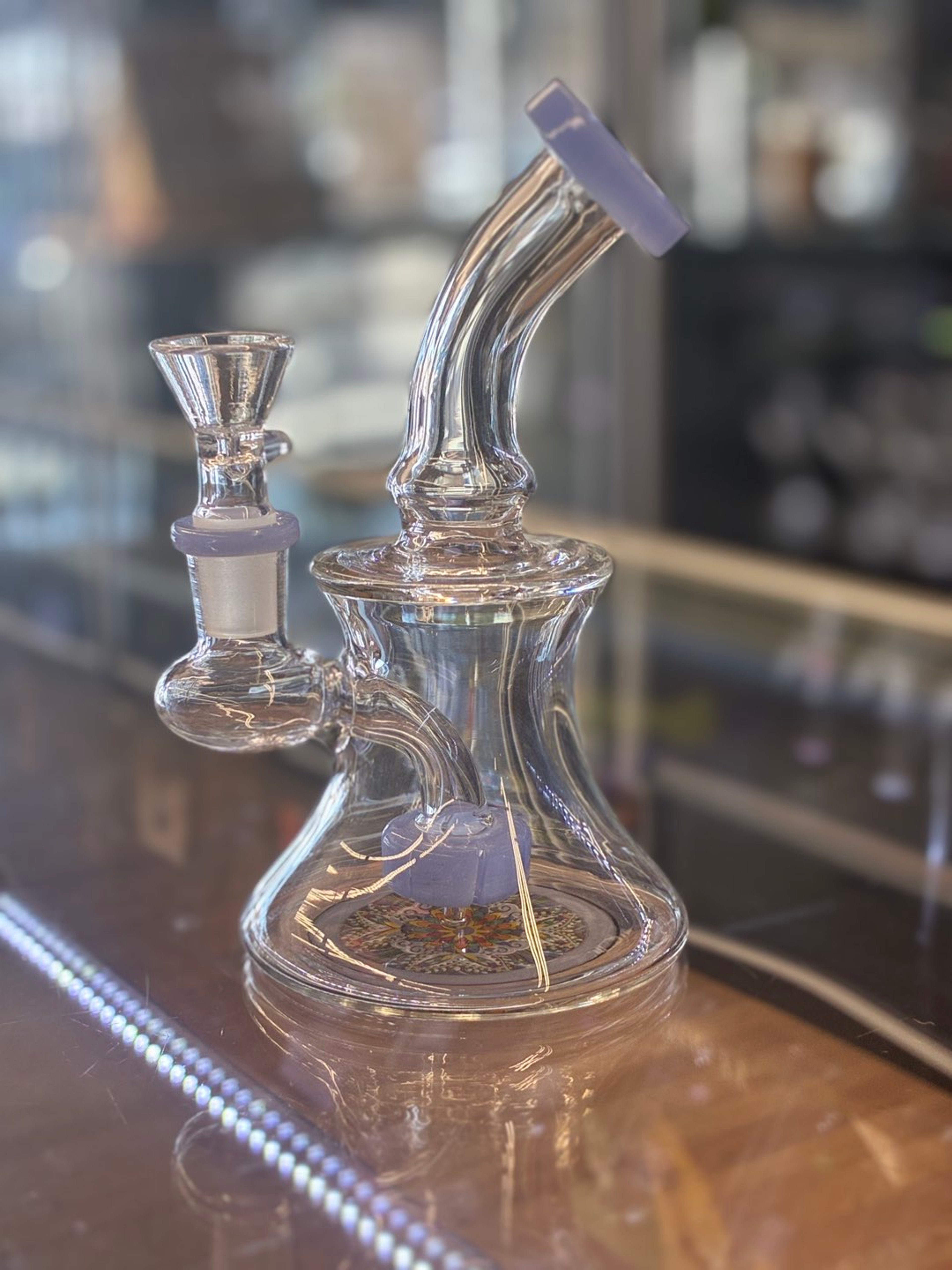 Preview pic of 5” Oil Rig with shower head