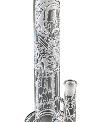 Preview pic of Jerry Garcia RARE RAD COLLAB Liberty 503 Etched Water Pipe
