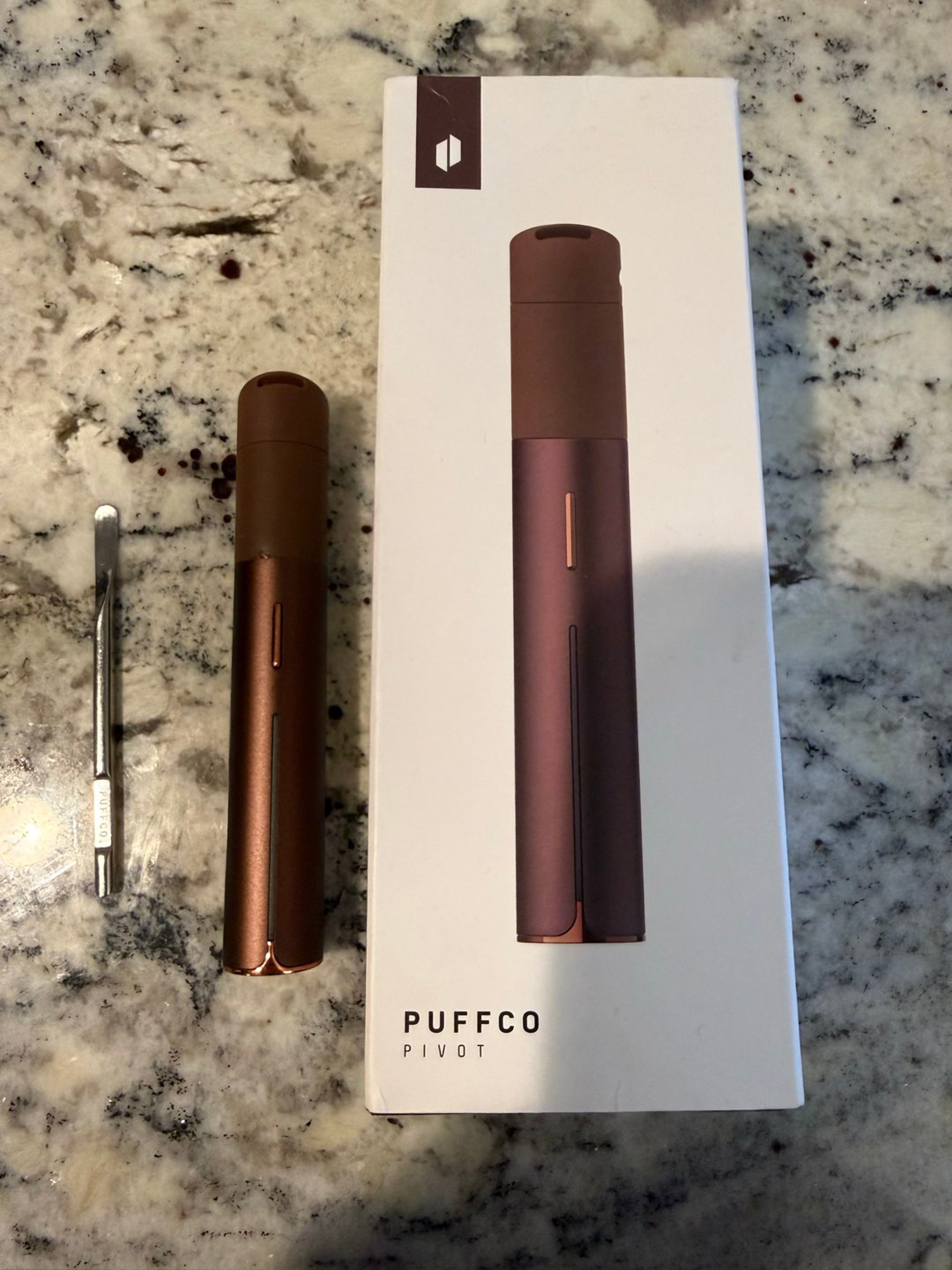 Preview pic of mocha puffco pivot