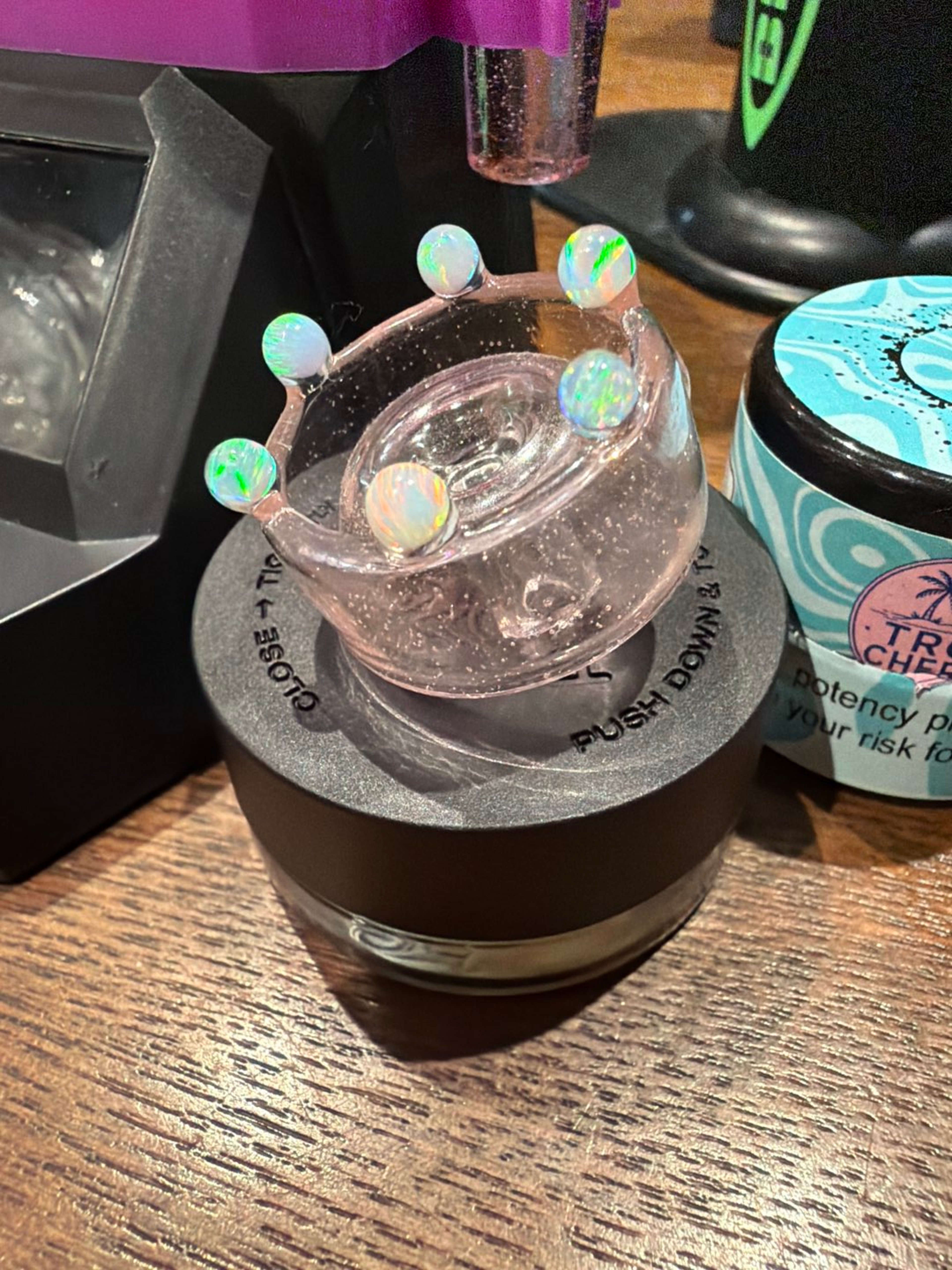 Preview pic of Pink opal’d ofz cap