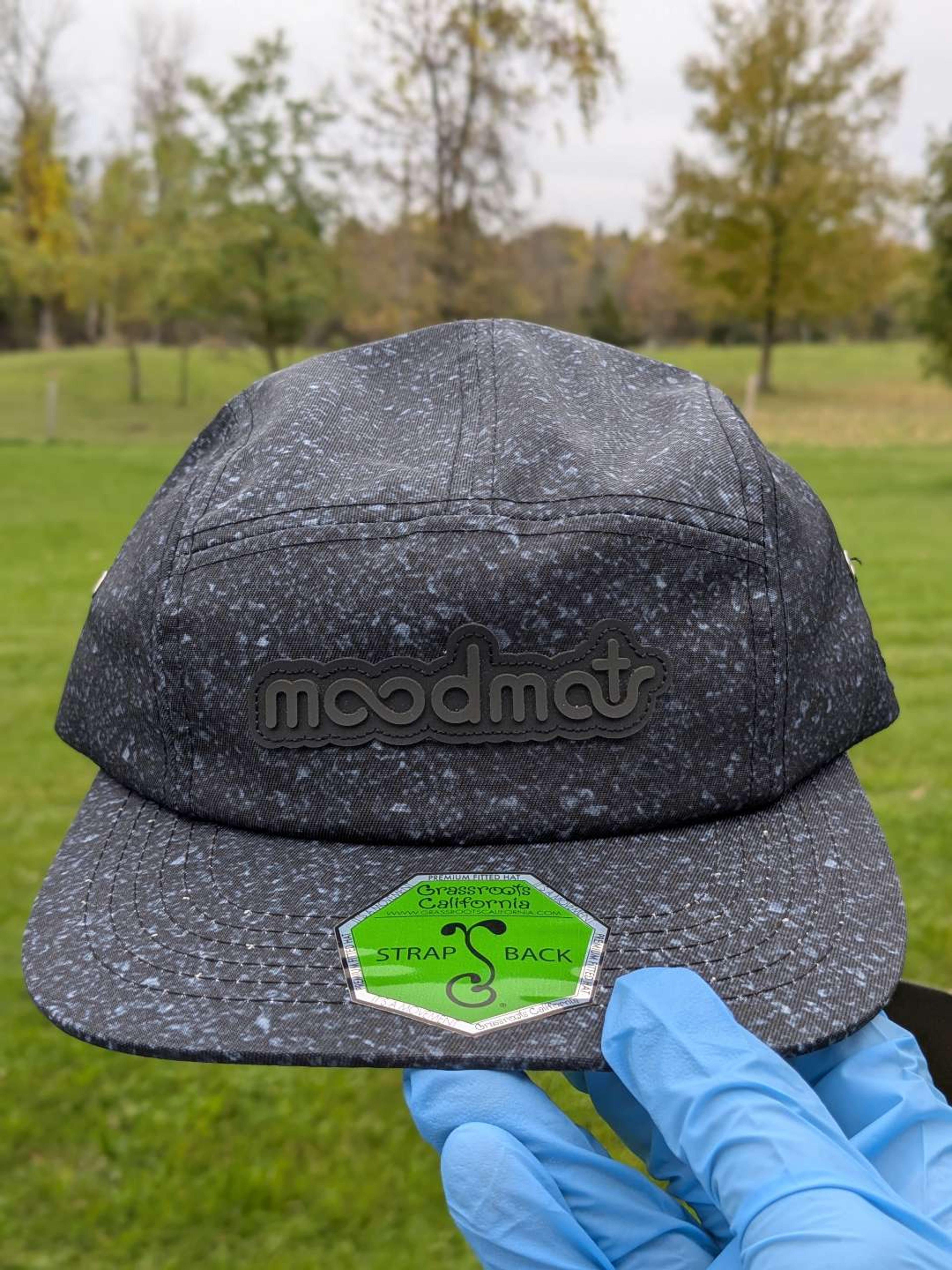 Preview pic of Grass Roots x MoodMats Strap Back Hat