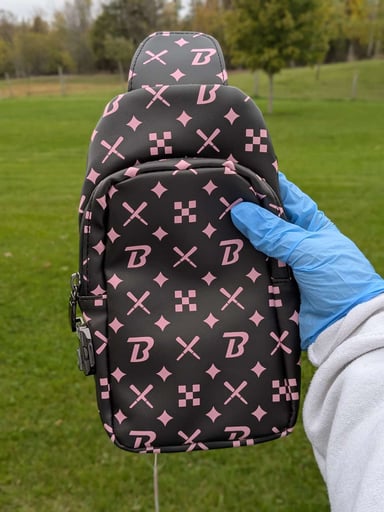 Preview pic of Blazy Susan Crossbody Bag With Combo Lock