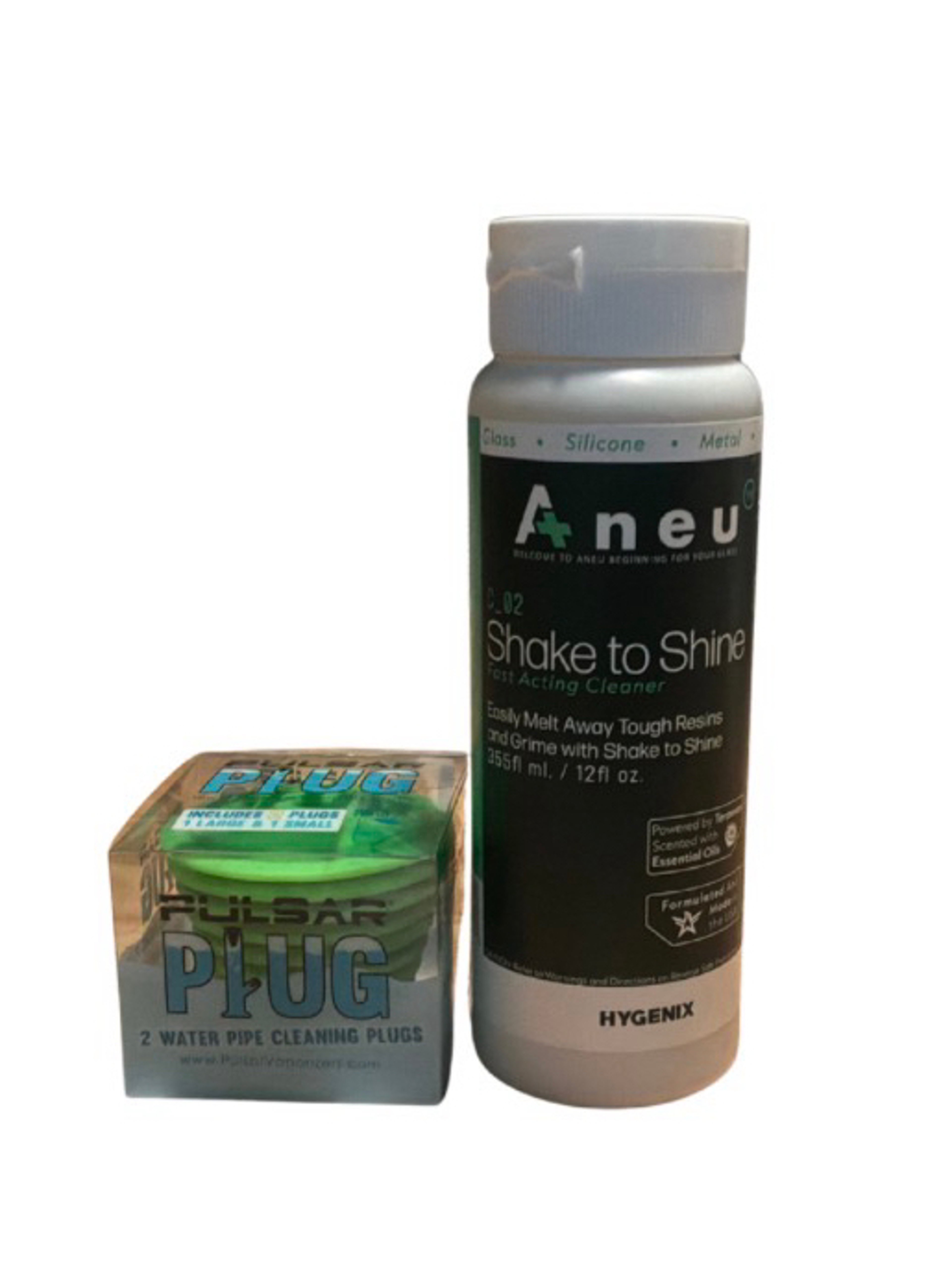 Preview pic of Shake and shine & Cleaning plugs