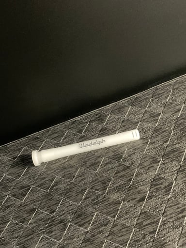 Preview pic of illadelph 2nd White with Gray Logo 14/18 Down Stem