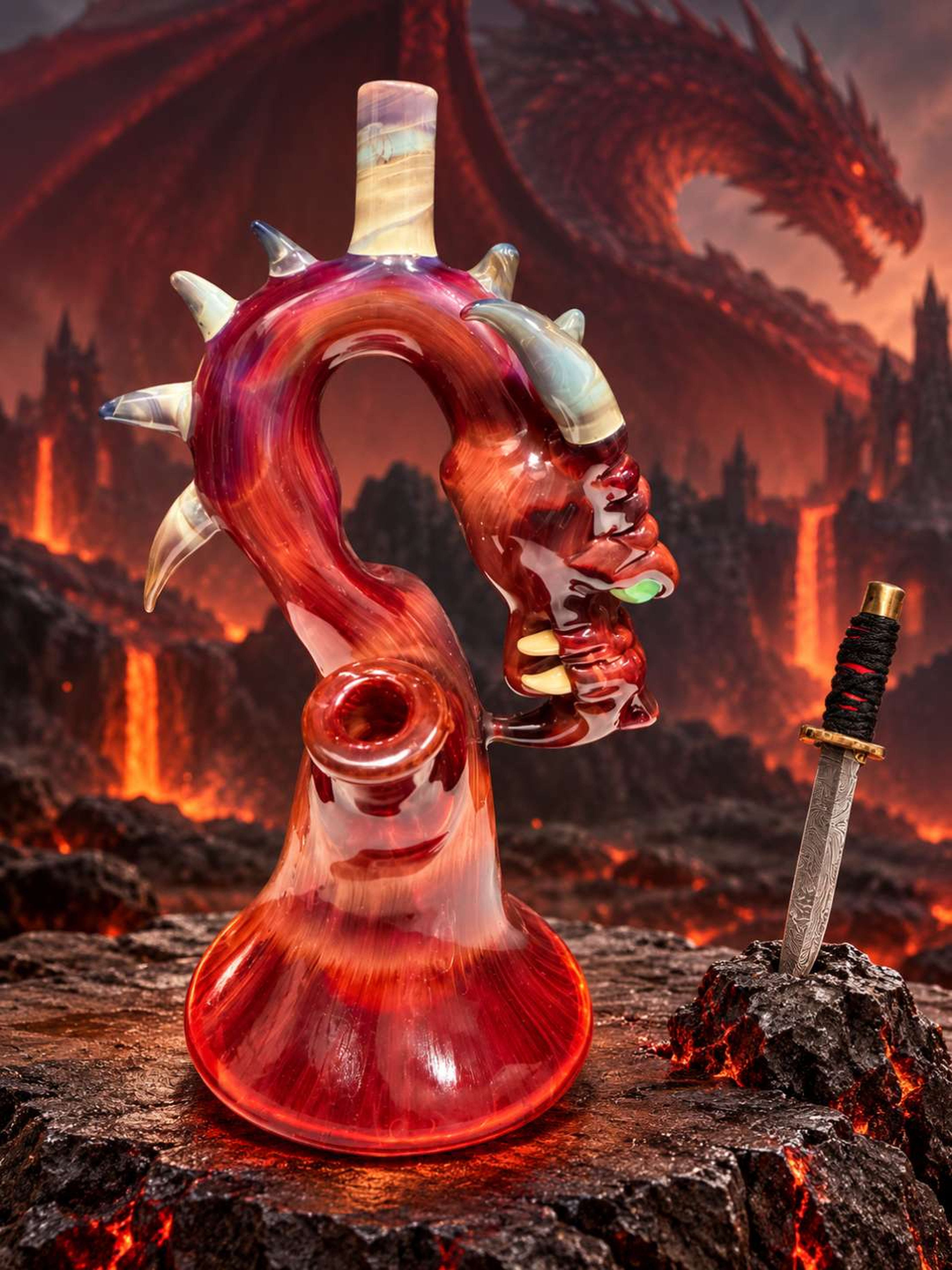 🆕 TONY KAZY MEDIUM WIG WAG DRAGON image 0