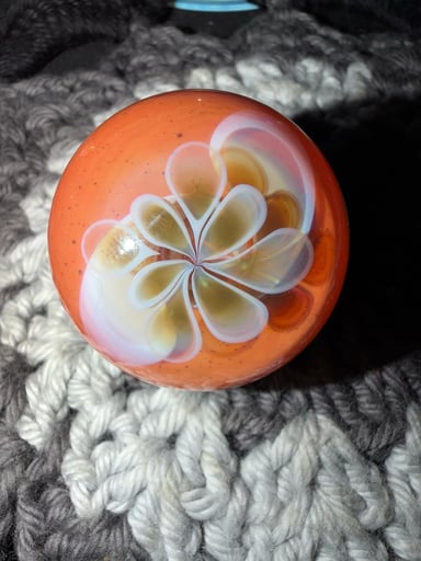 Preview pic of Flower pinwheel swirl marble