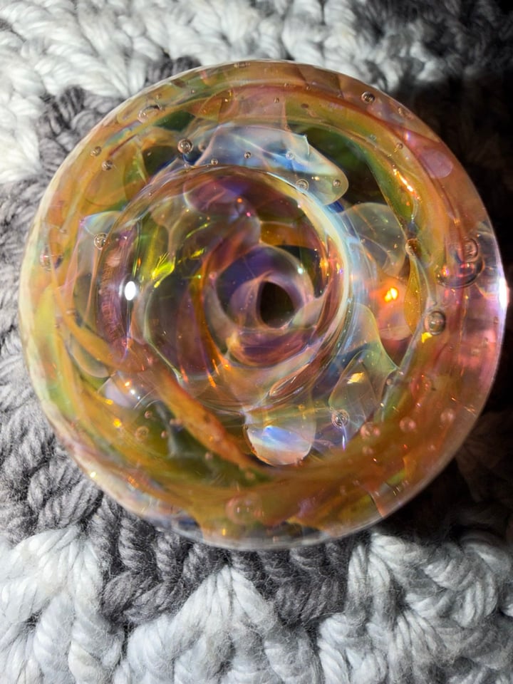Crazy gold and silver fume ma... | Shop Marbles on GlassPass