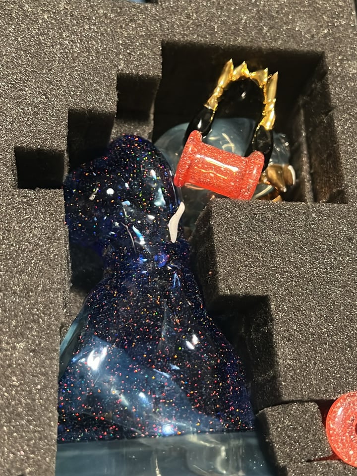 Blue Galaxy Heady Glass... | Shop Heady Rigs on GlassPass