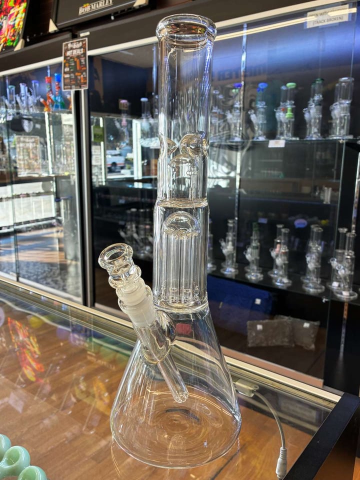 14'' American Made Beaker wit... | Shop Beakers on GlassPass