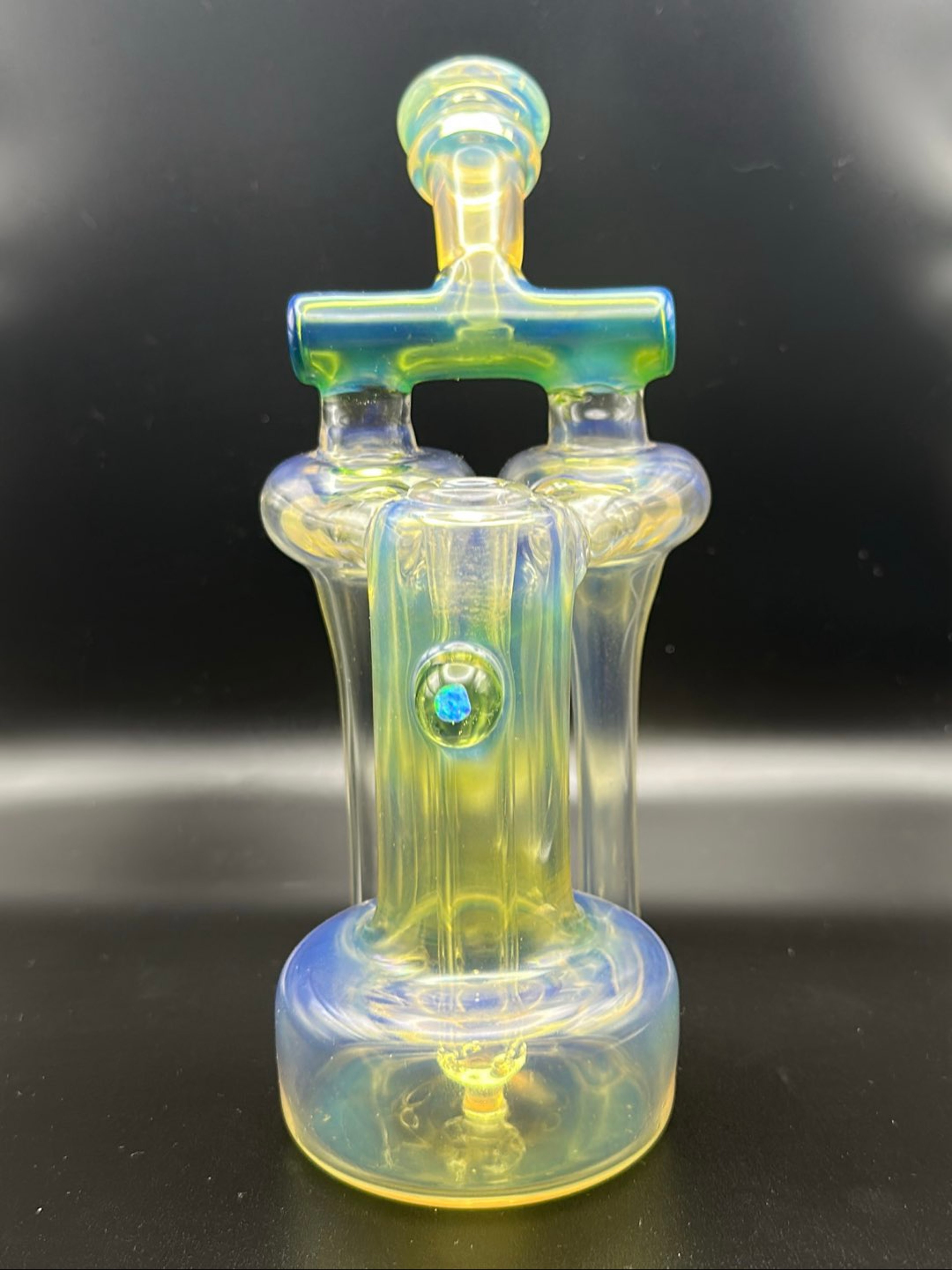 Preview pic of 0ffgridglass Silver Fumed Dual RBR Rig