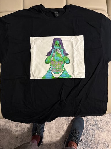 Preview pic of SlutsLoveHash H4$H $LU7 Tee XL