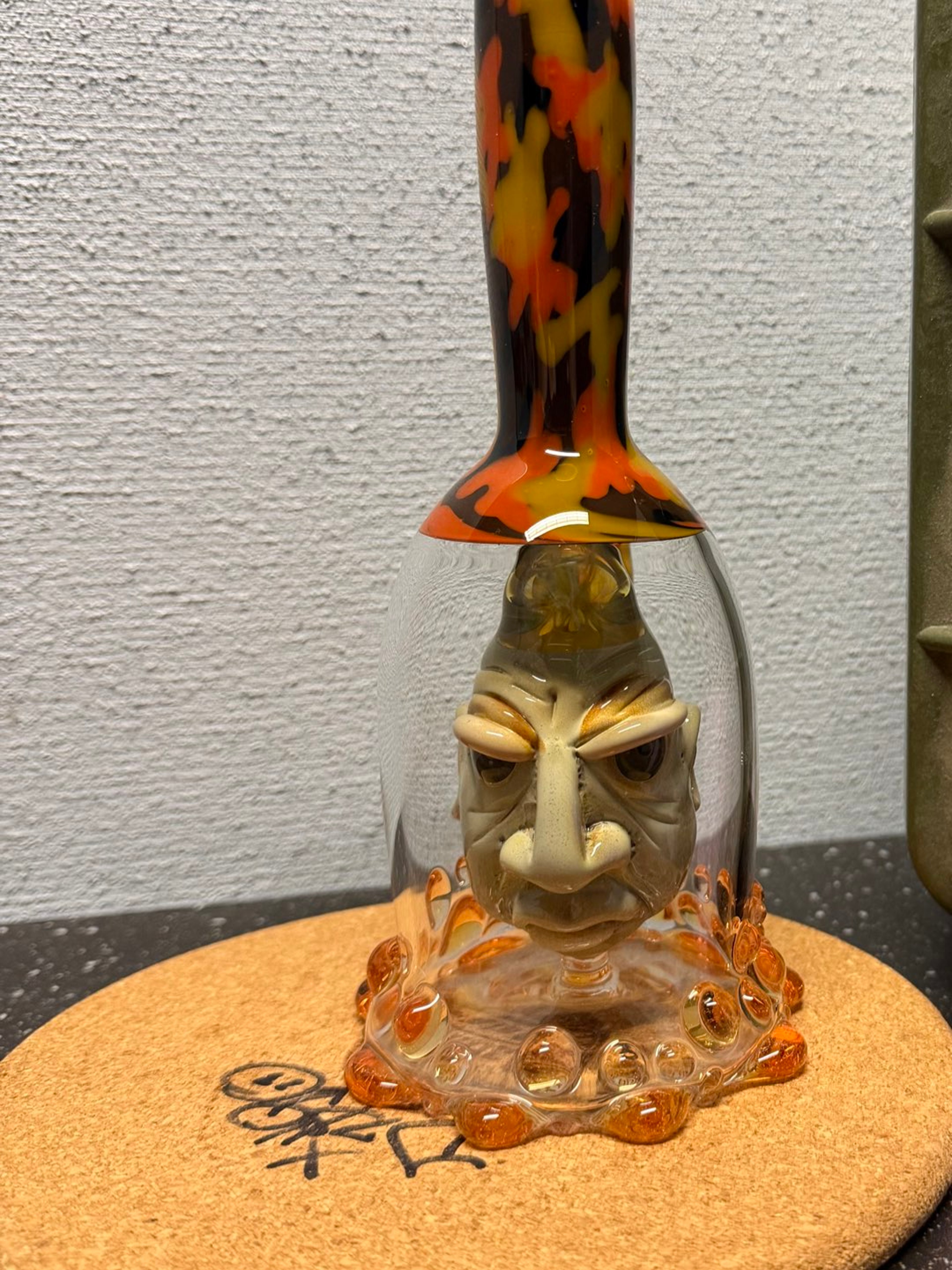 Preview pic of Yook X Mr Voorhees Collab HIB with Matching bubble cap & bowl