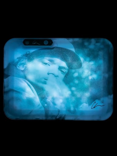 Preview pic of GLOW TRAY The Golden Age of Hip Hop POUNDS Snoop Dog