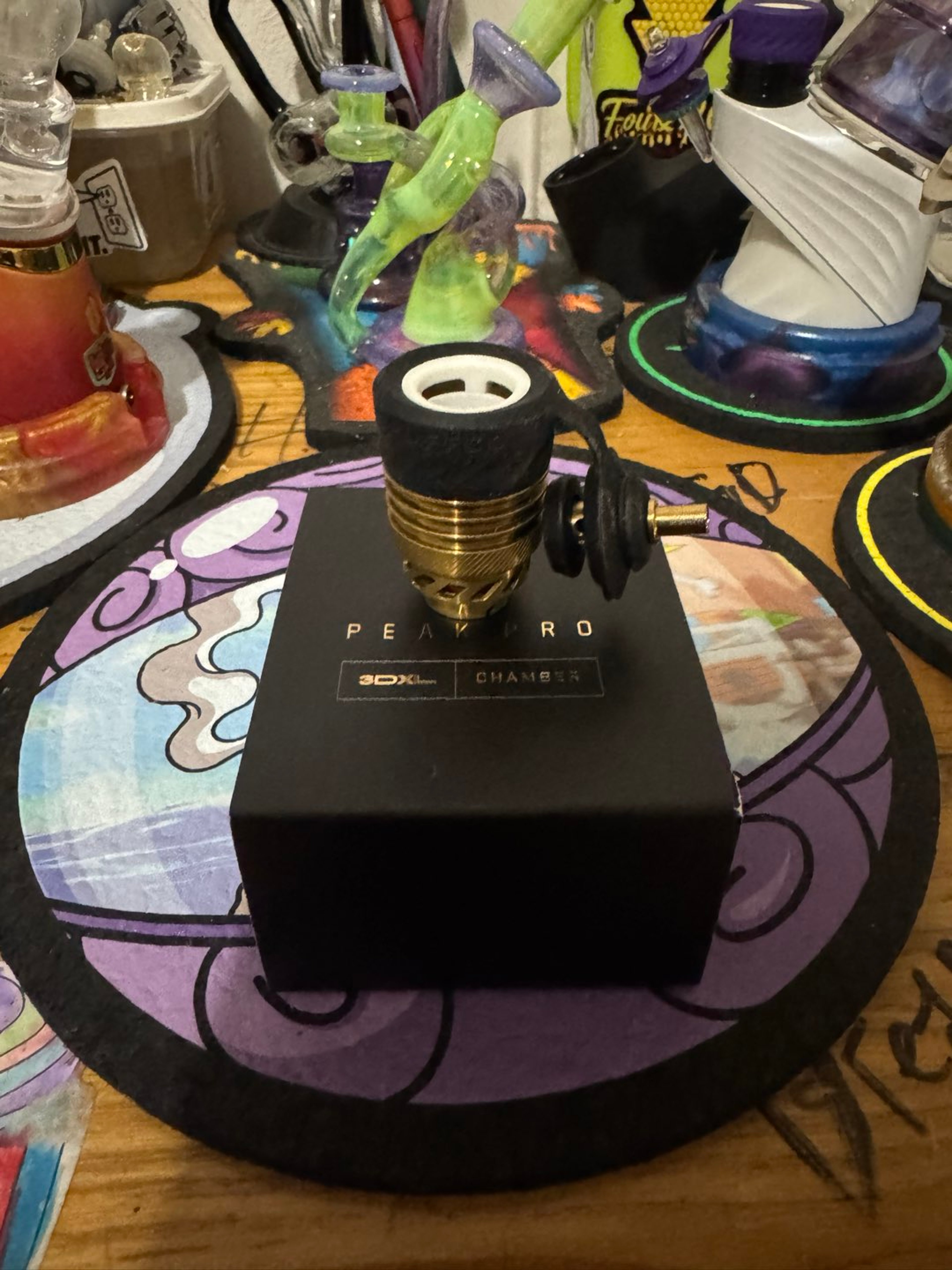 Puffco peak pro 3Dxl Gold atomizer image 0