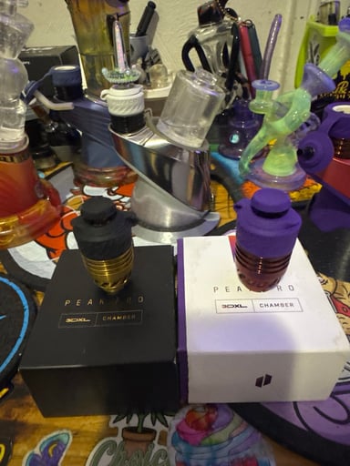 Preview pic of 2 puffco peak pro 3Dxl atomizers
