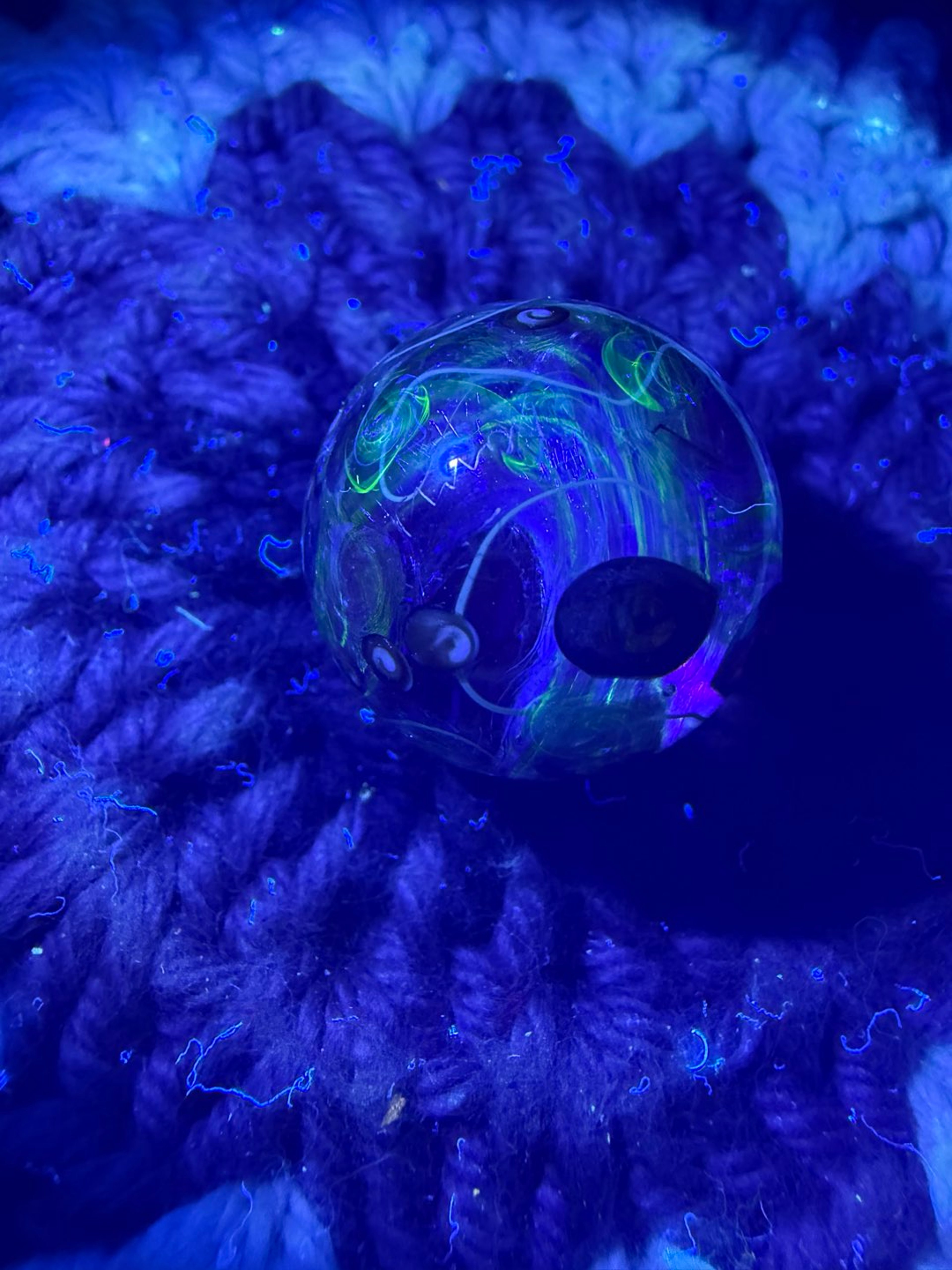 Orbital glass uv dotstack & line work marble image 0