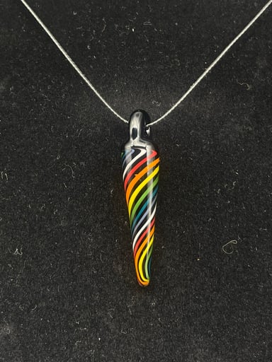 Preview pic of Rainbow Spike Pendant - NO RESERVE