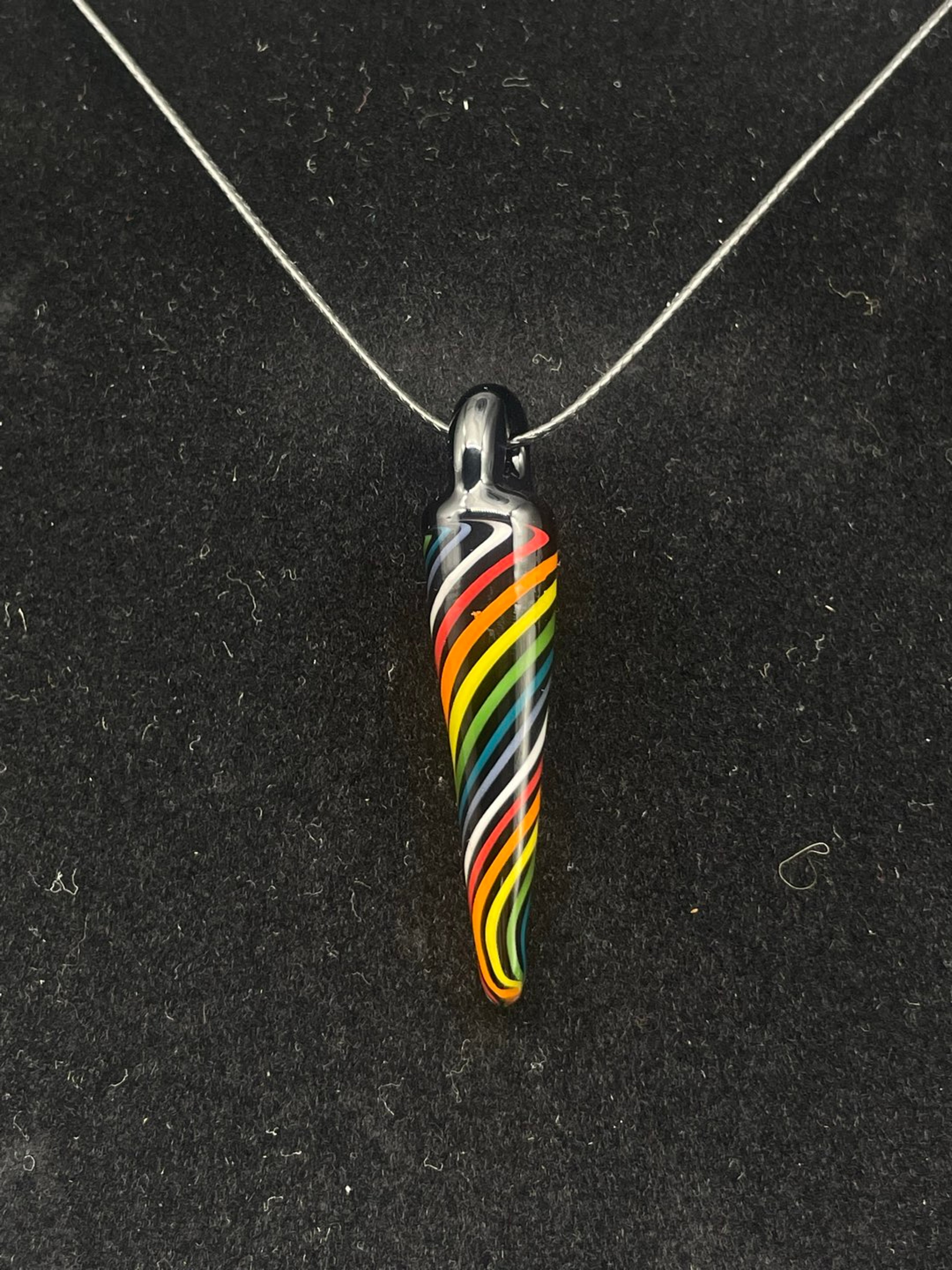 Rainbow Spike Pendant - NO RESERVE image 0
