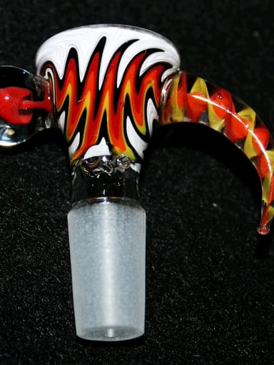 Preview pic of 🚨14mm Premium HIGH QUALITY Glass Bowl🚨SUNDET WAVE  Design