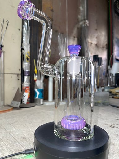 Preview pic of 10” tall, 18mm slide 1 hole, stargazer color