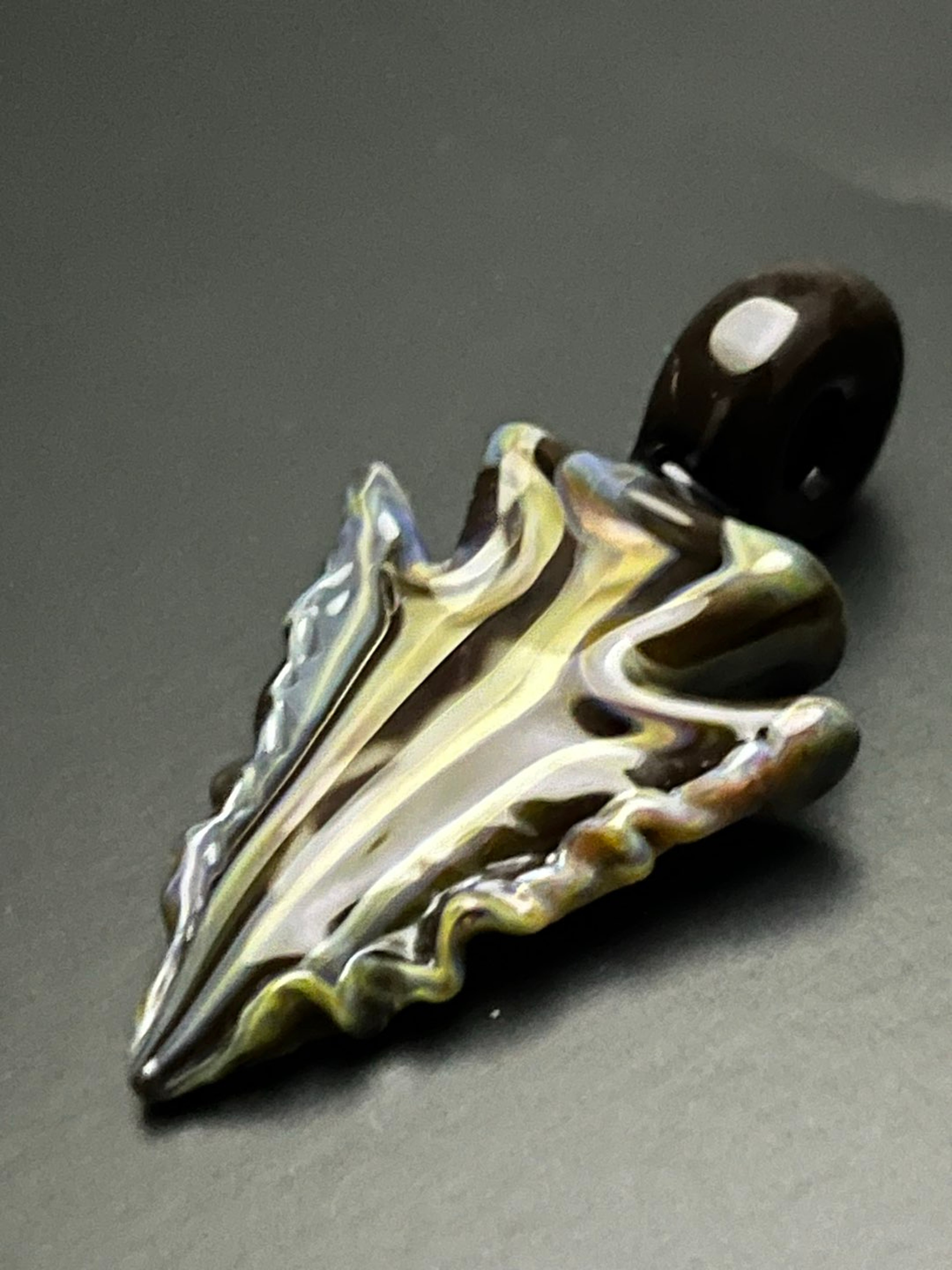Preview pic of Elks That Run Arrowhead Pendant
