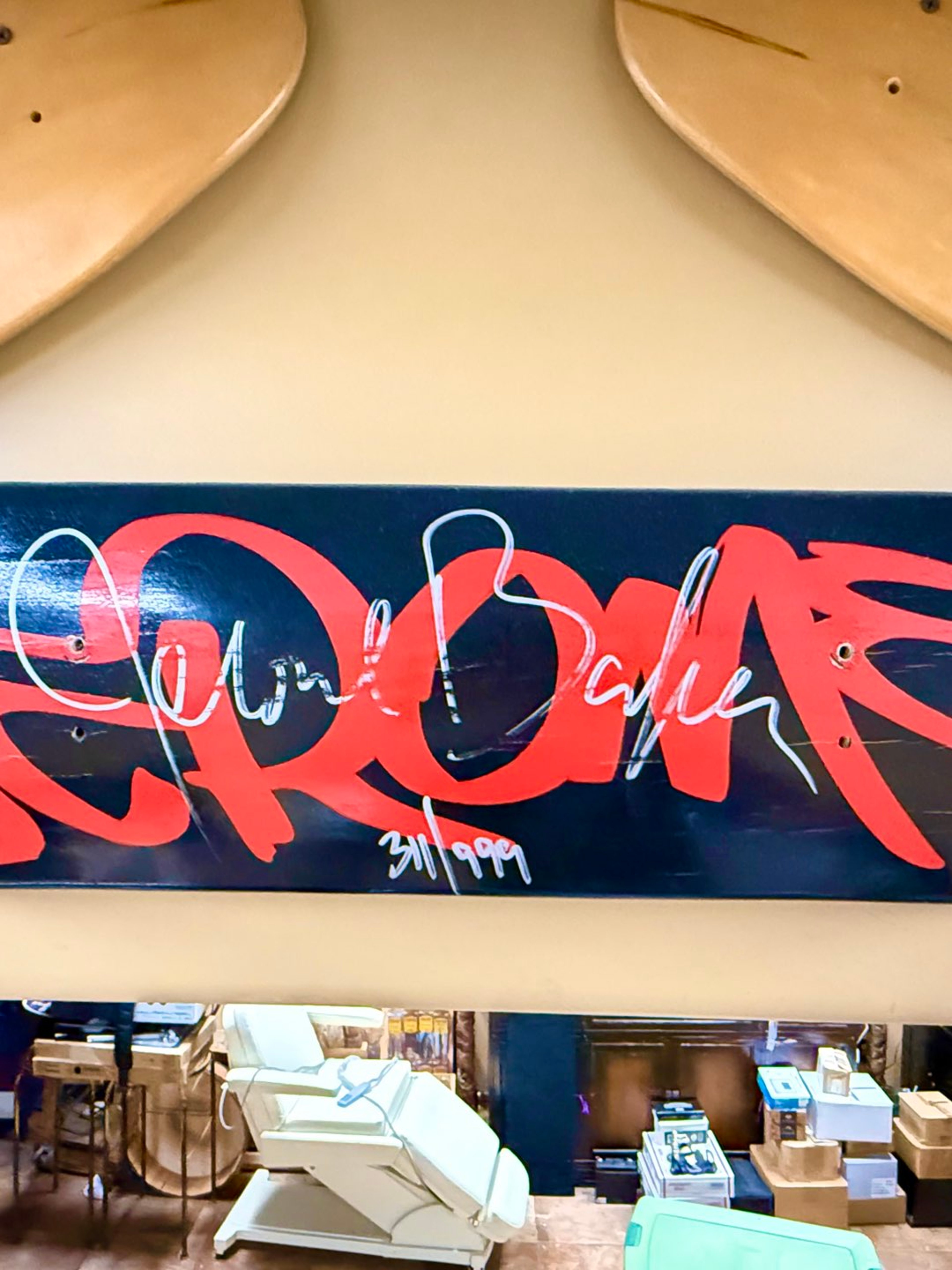 JEROME BAKER DESIGNS SIGNED SKATEBOARD DECKS image 0