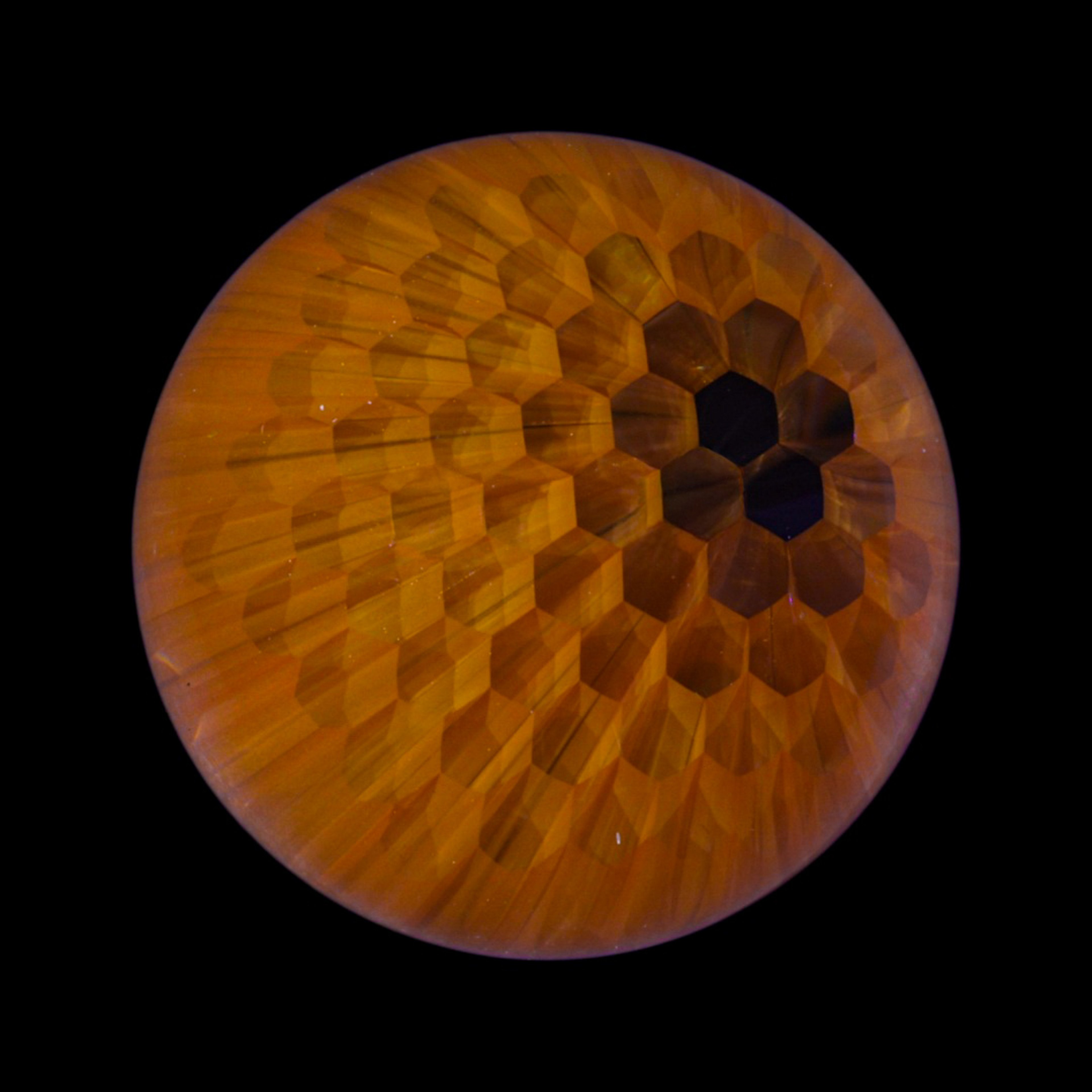 Ryan Teurfs orange honeycomb marble image 0