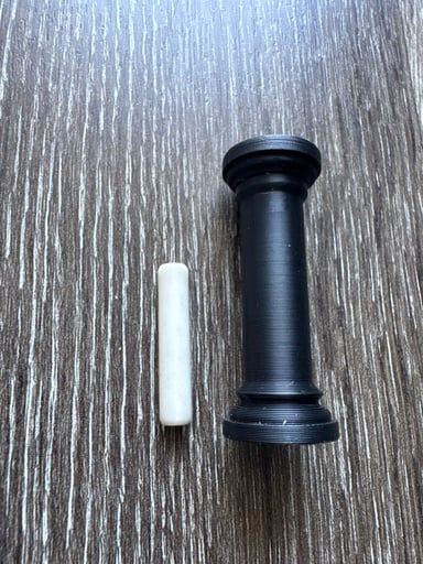 Preview pic of Aluminum Nitride Pillar 4mm x 30mm? Om Quartz Pinnacle Pillars