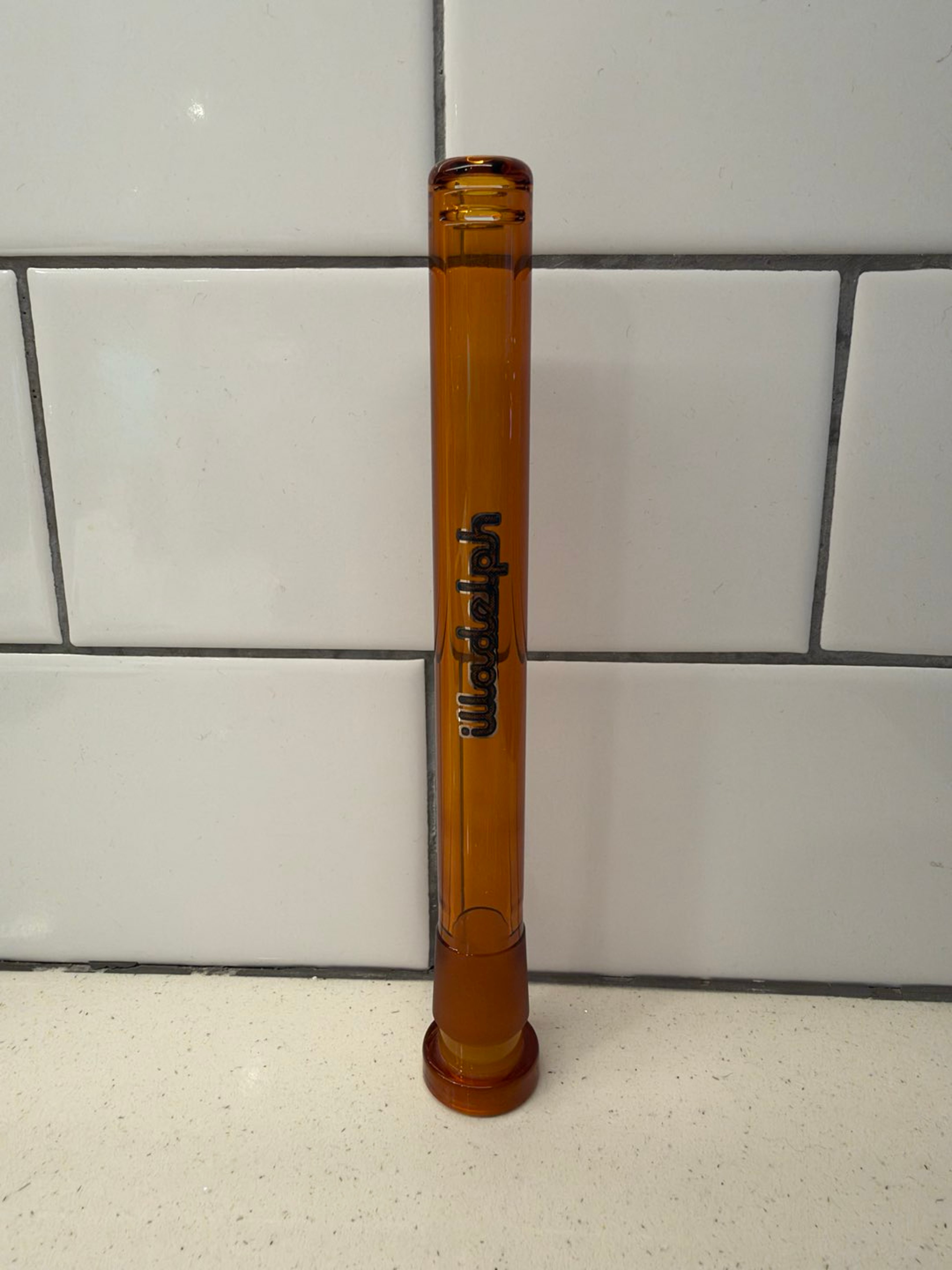 Illadelph Amber OG Downstem with Woodgrain label image 0