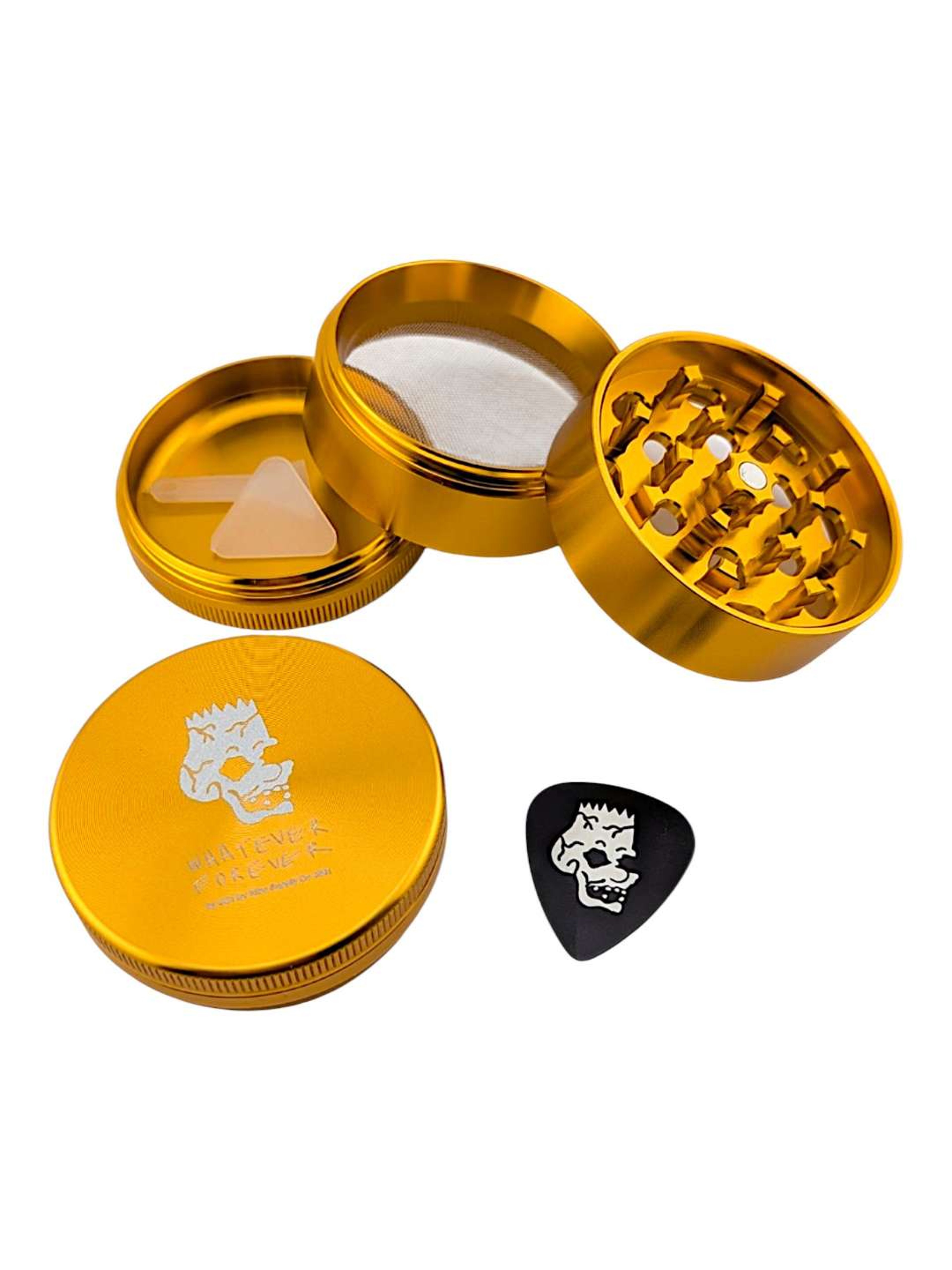 Preview pic of GZ1 x Elbo Supply Co Gold 55 mm Grinder