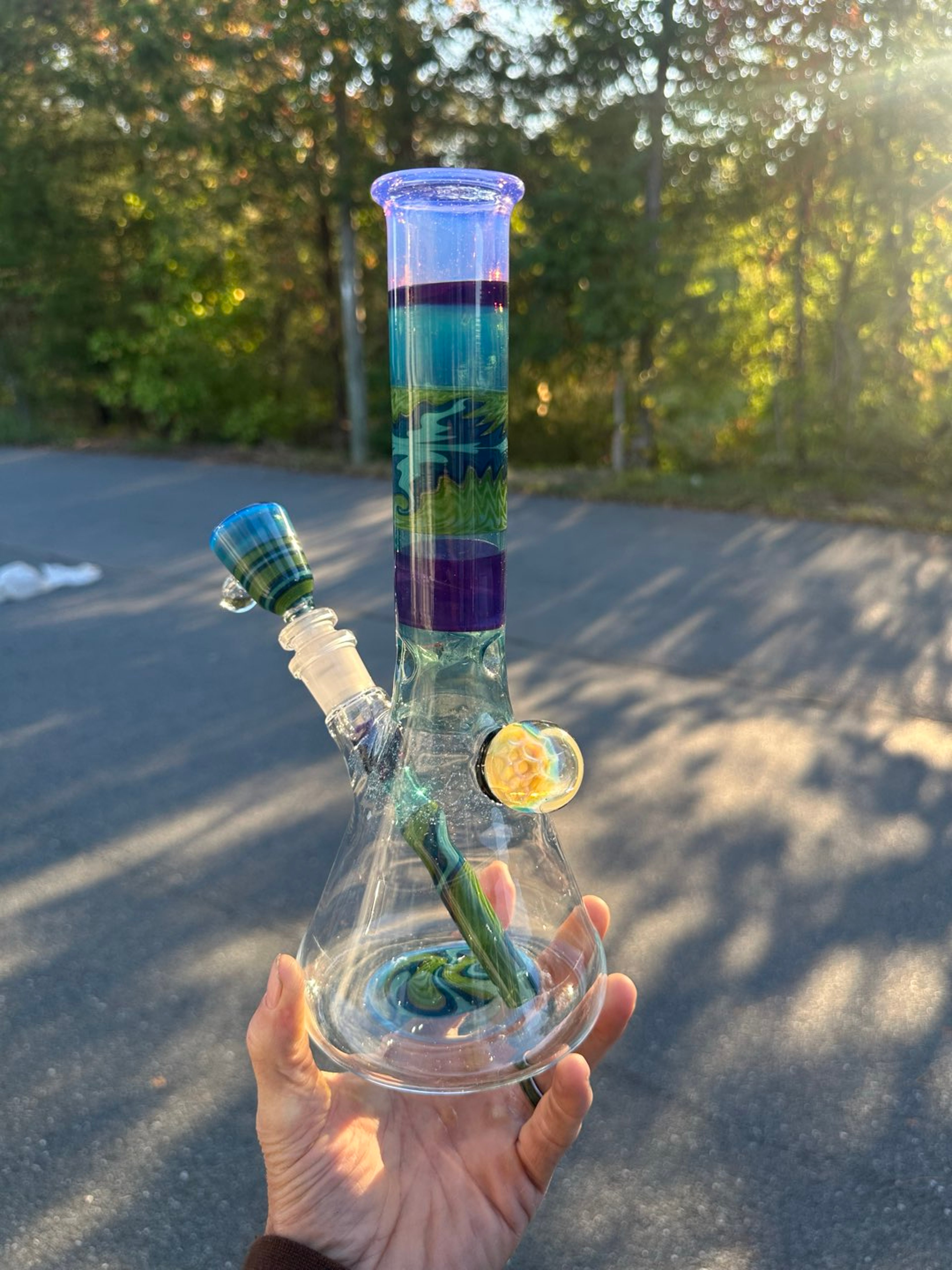 Worked tube  w shad shifter colored mouthpiece image 0