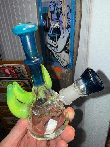 Preview pic of Thick Oldschool mini tube Slime accented horns
