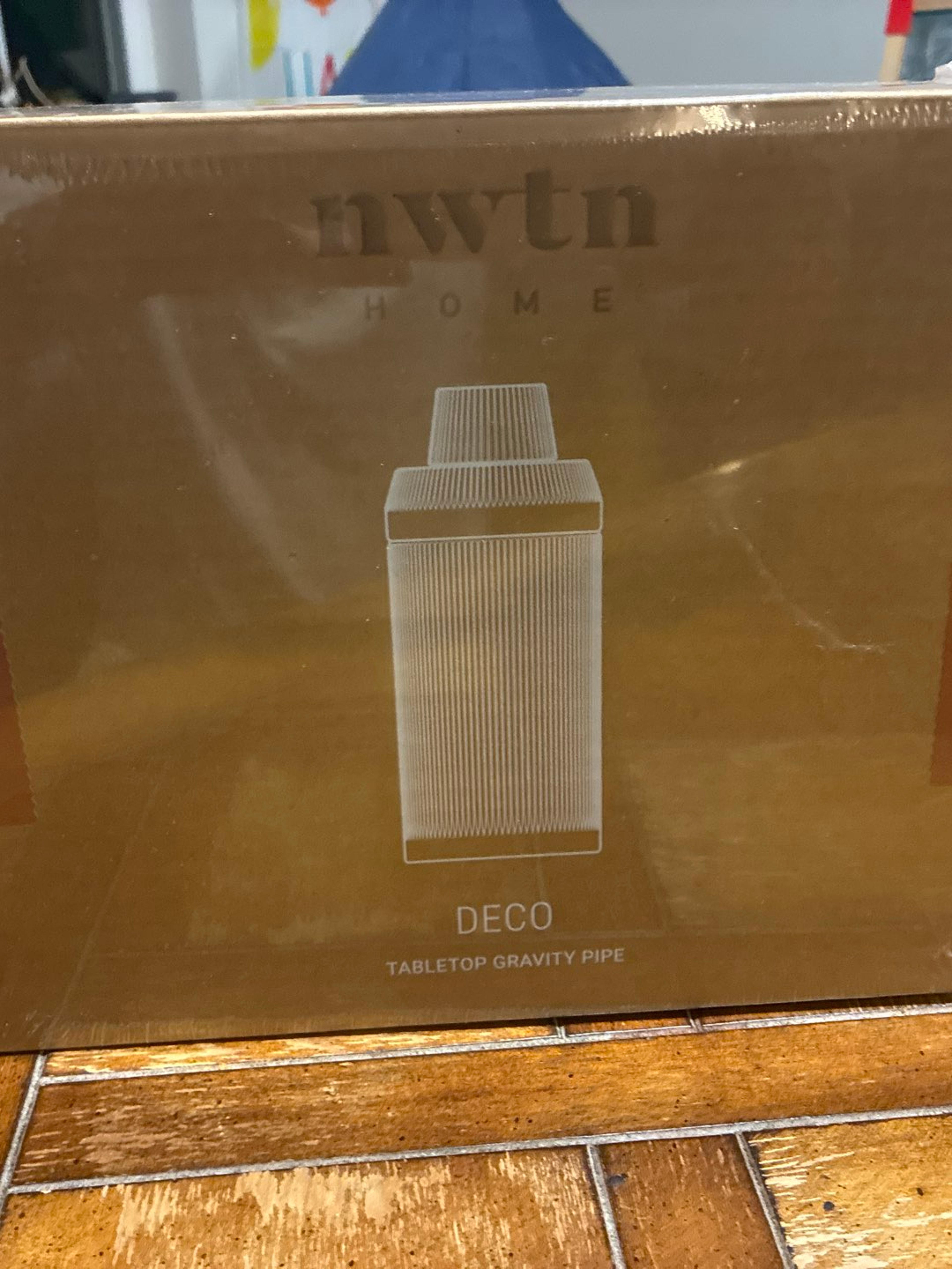 Preview pic of Deco tabletop gravity pipe by nwtn Home --Brand new in box and plastic