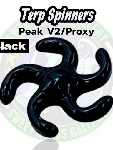 Preview pic of Yarbi Glass - Terp Spinners - Puffco Peak v2 / Proxy - Black